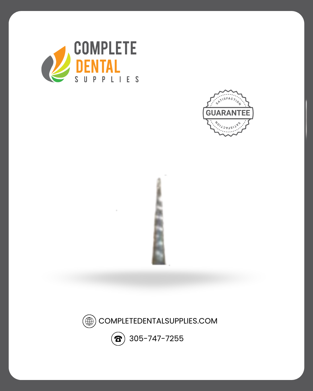 Lab Carbide Bur M8, Taper (HP Shank 2.35 mm)