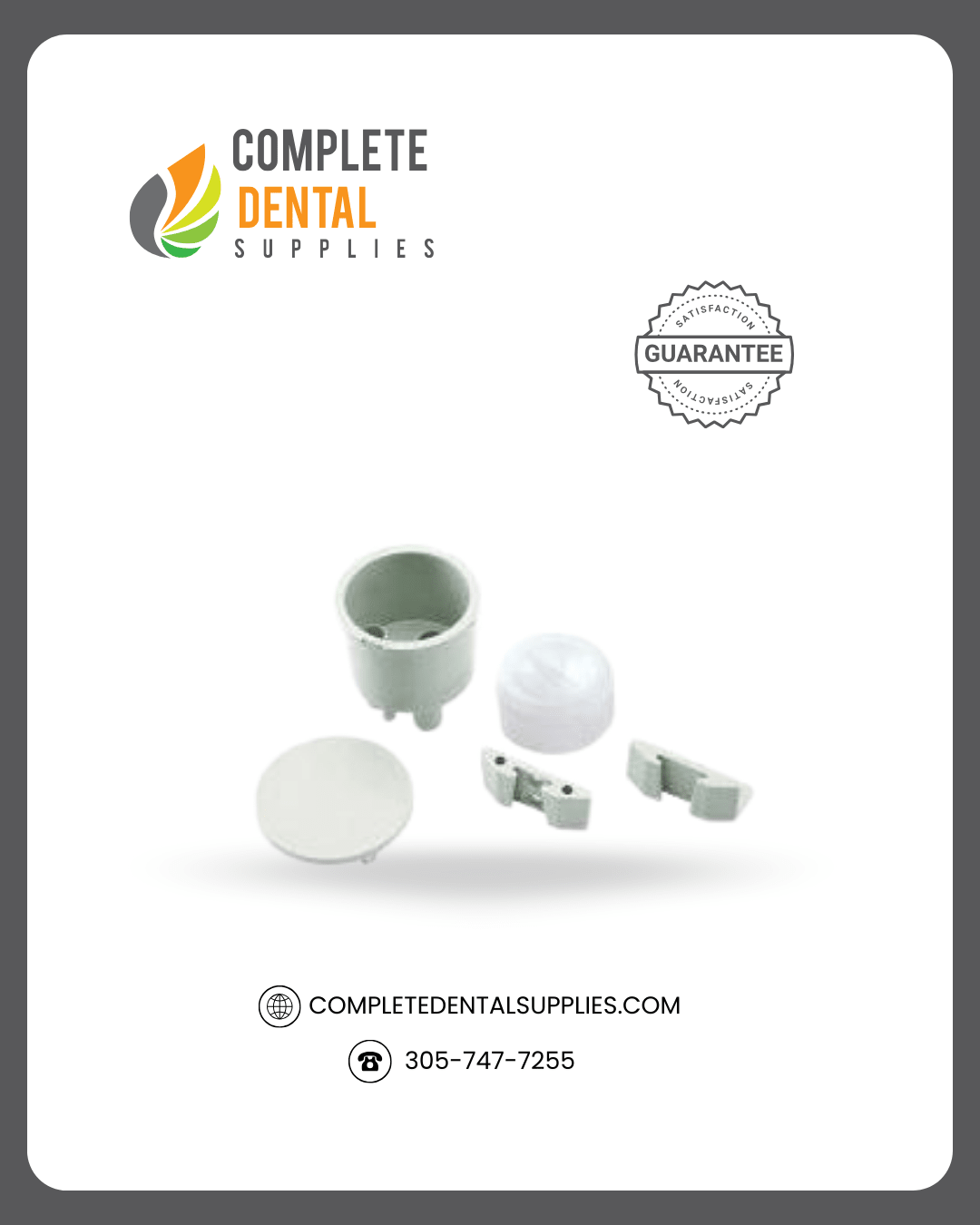 Vacuum Canister Kit, Gray.