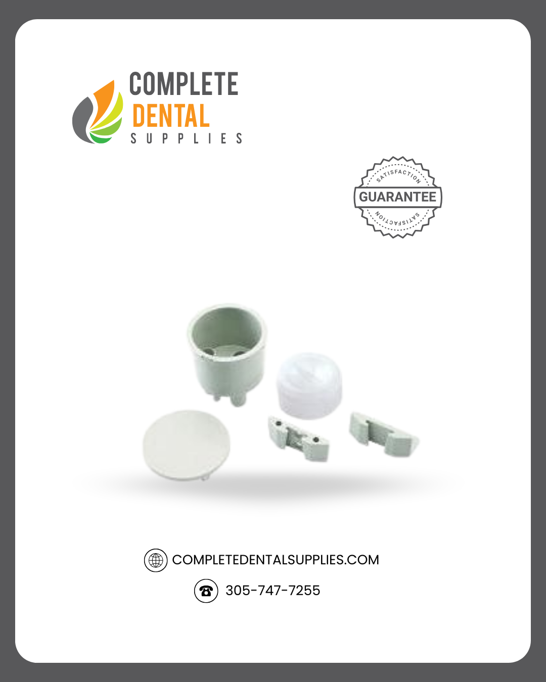 Vacuum Canister Kit, Gray.