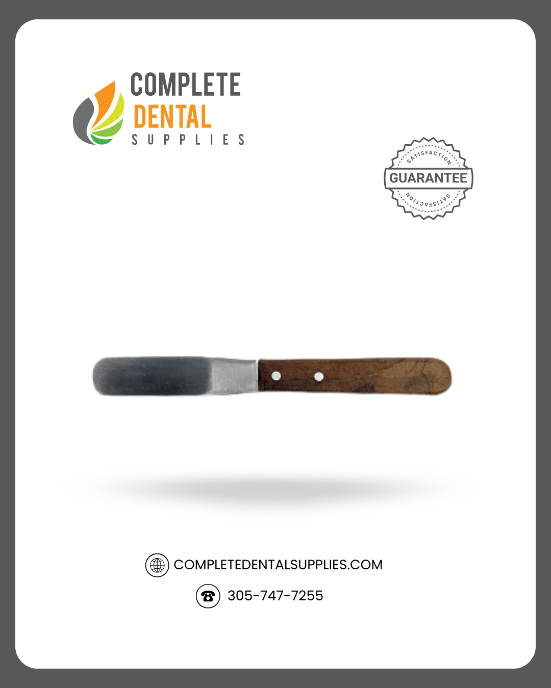 Finest quality stainless steel blades permanently riveted to hand-rubbed rosewood handles