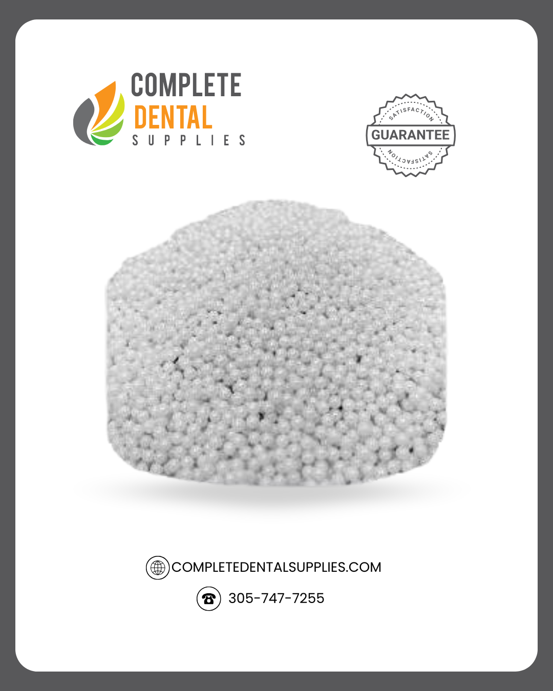 Zirconia Sintering Beads 1mm, 200 G / Bag.