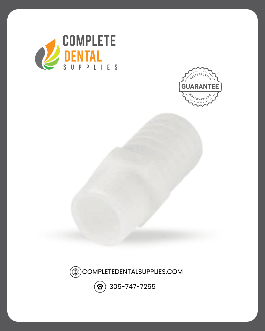 3/4" MPT x 3/4" Plastic Straight Male Barb Adapter – Individual.