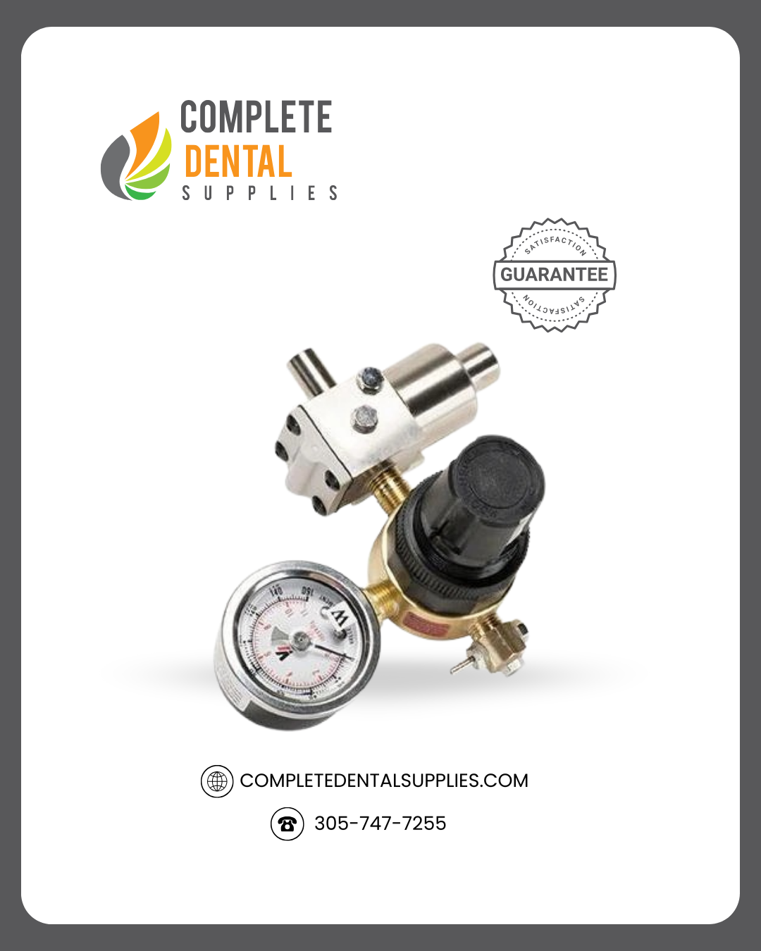 Master Shut-Off/Regulator for Water.