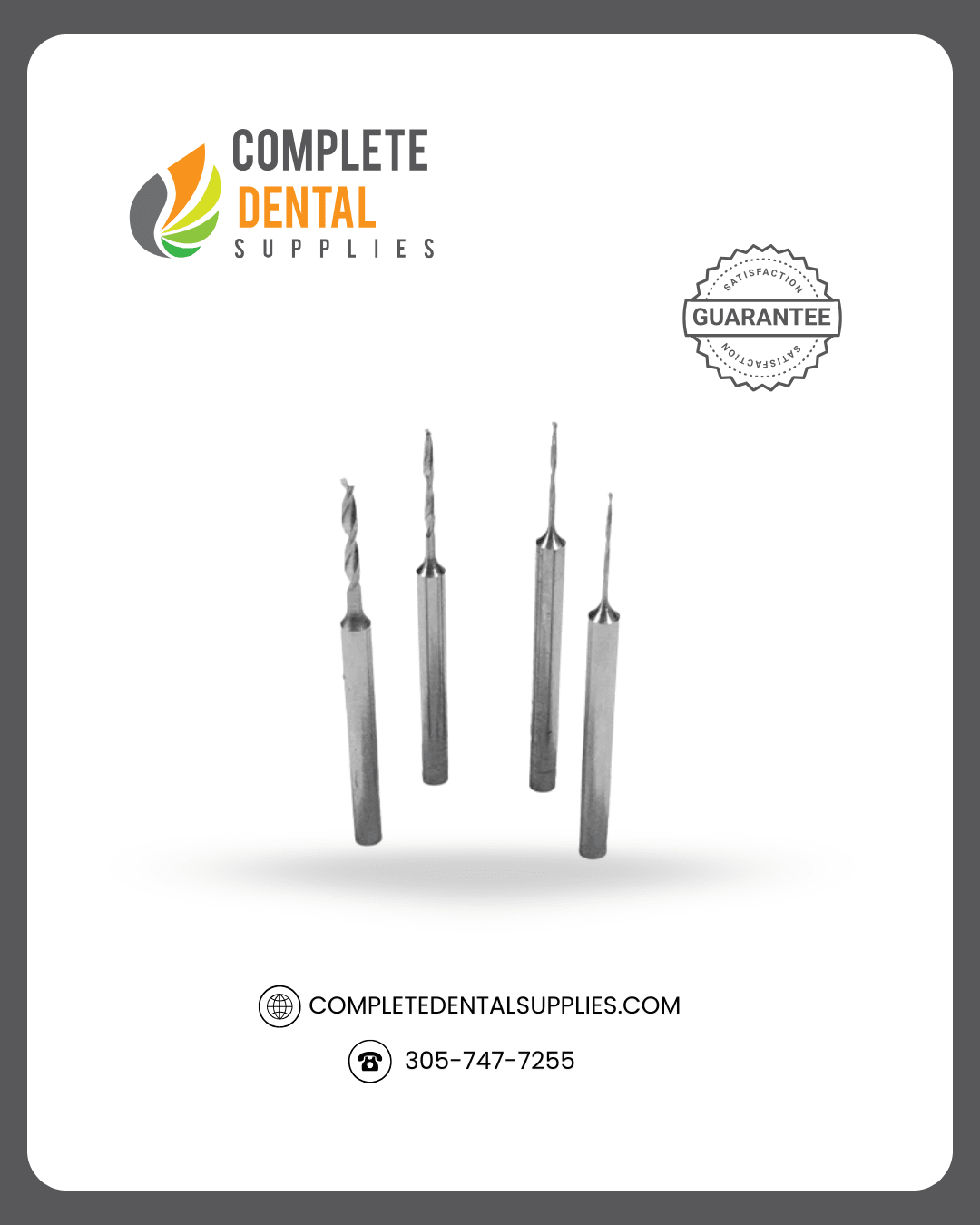 TCS Twist Drills 005, 6 / pack.