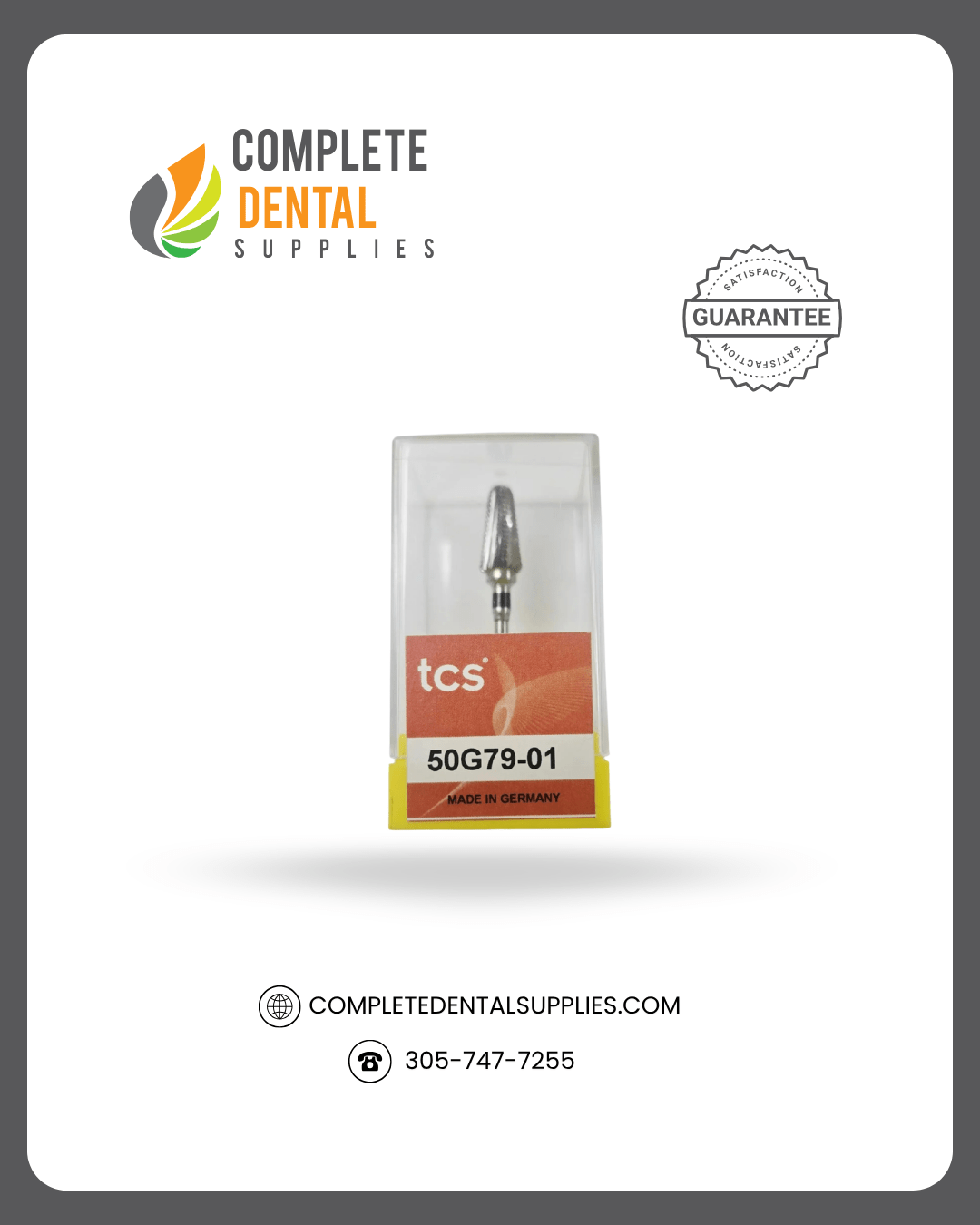 TCS Carbide Bur 50G79-01, each.