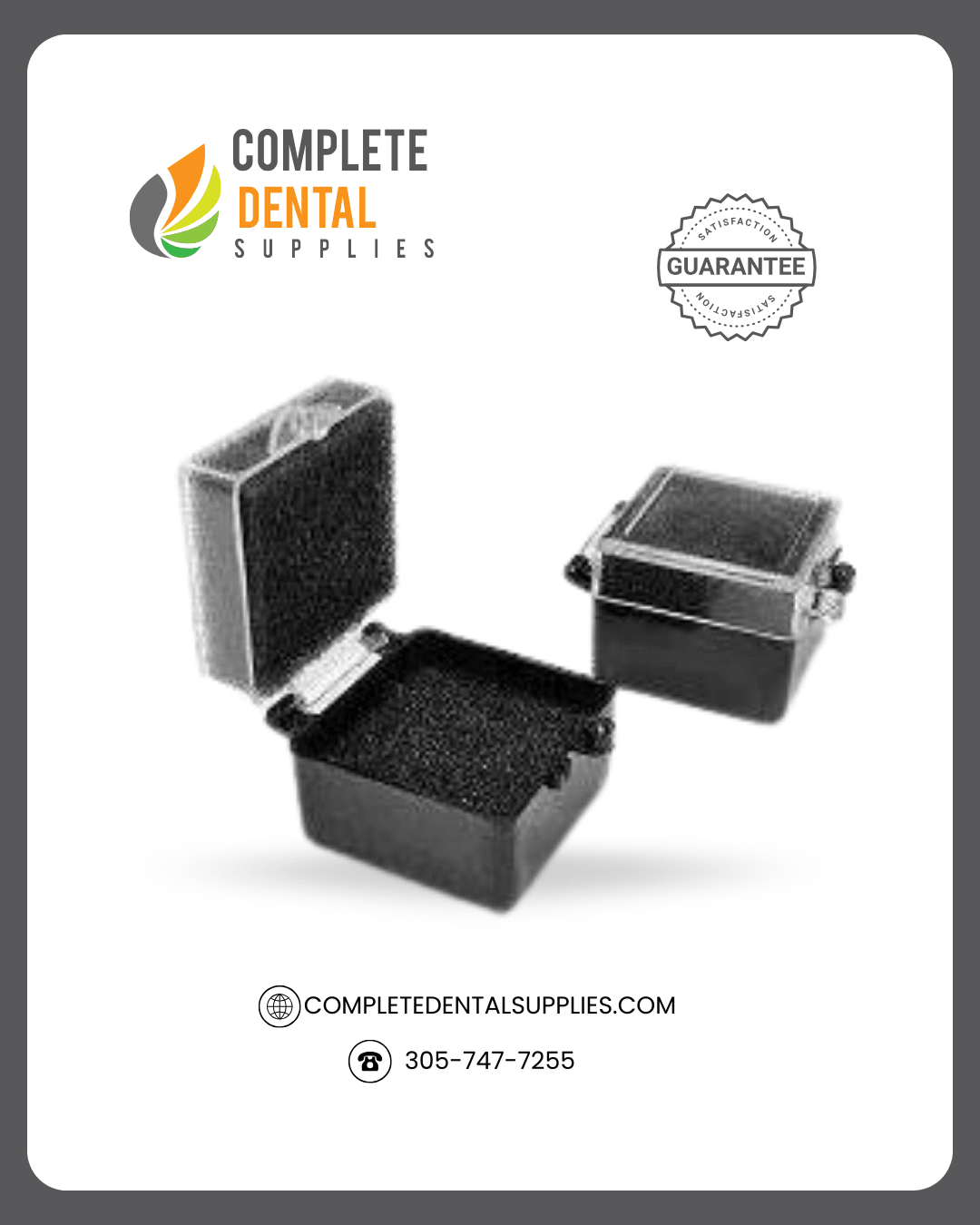 Crown Box w Foam Fillers 1 inch / Each