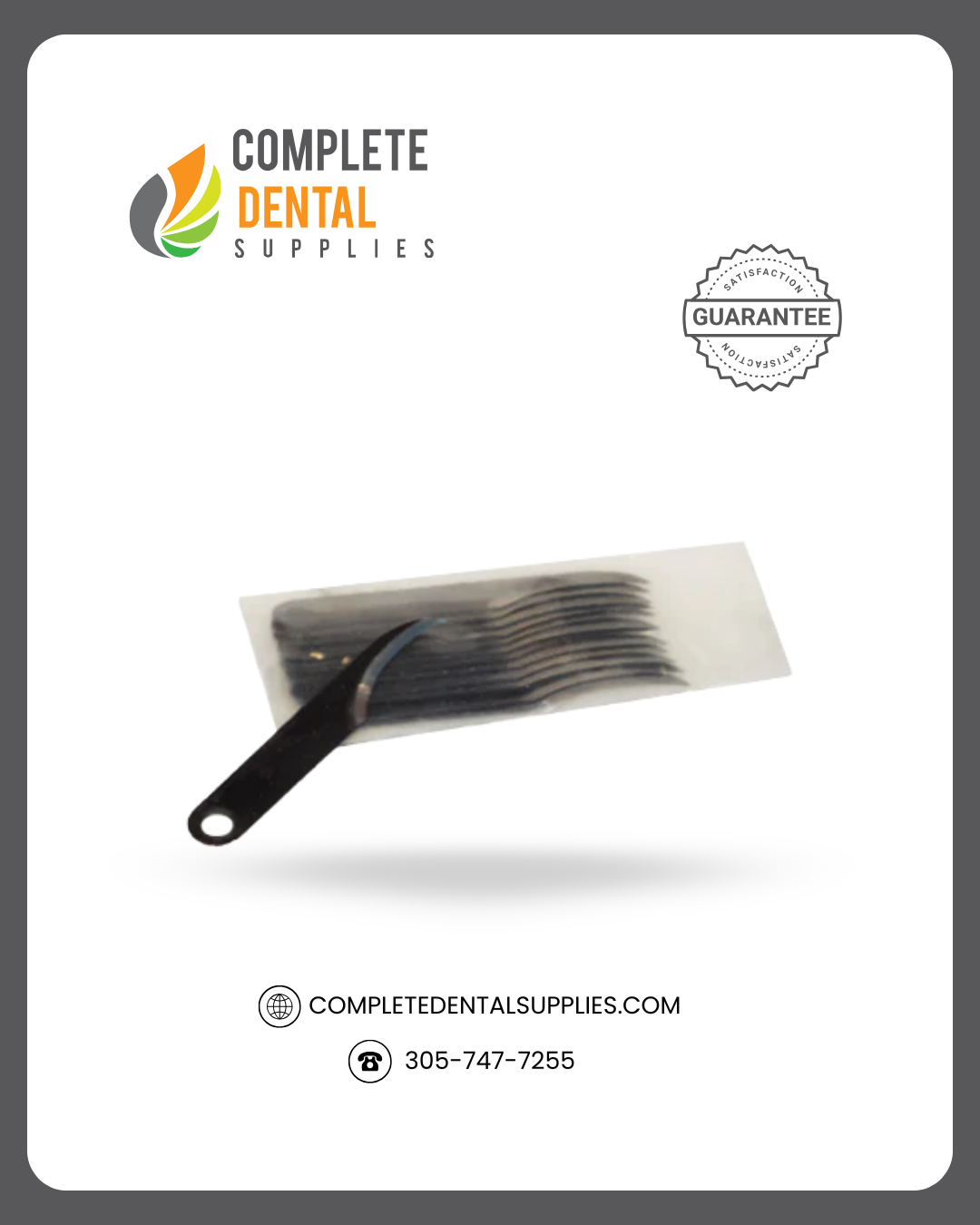 Replacement Blades for TCS Carving Knife – 12 / Pack
