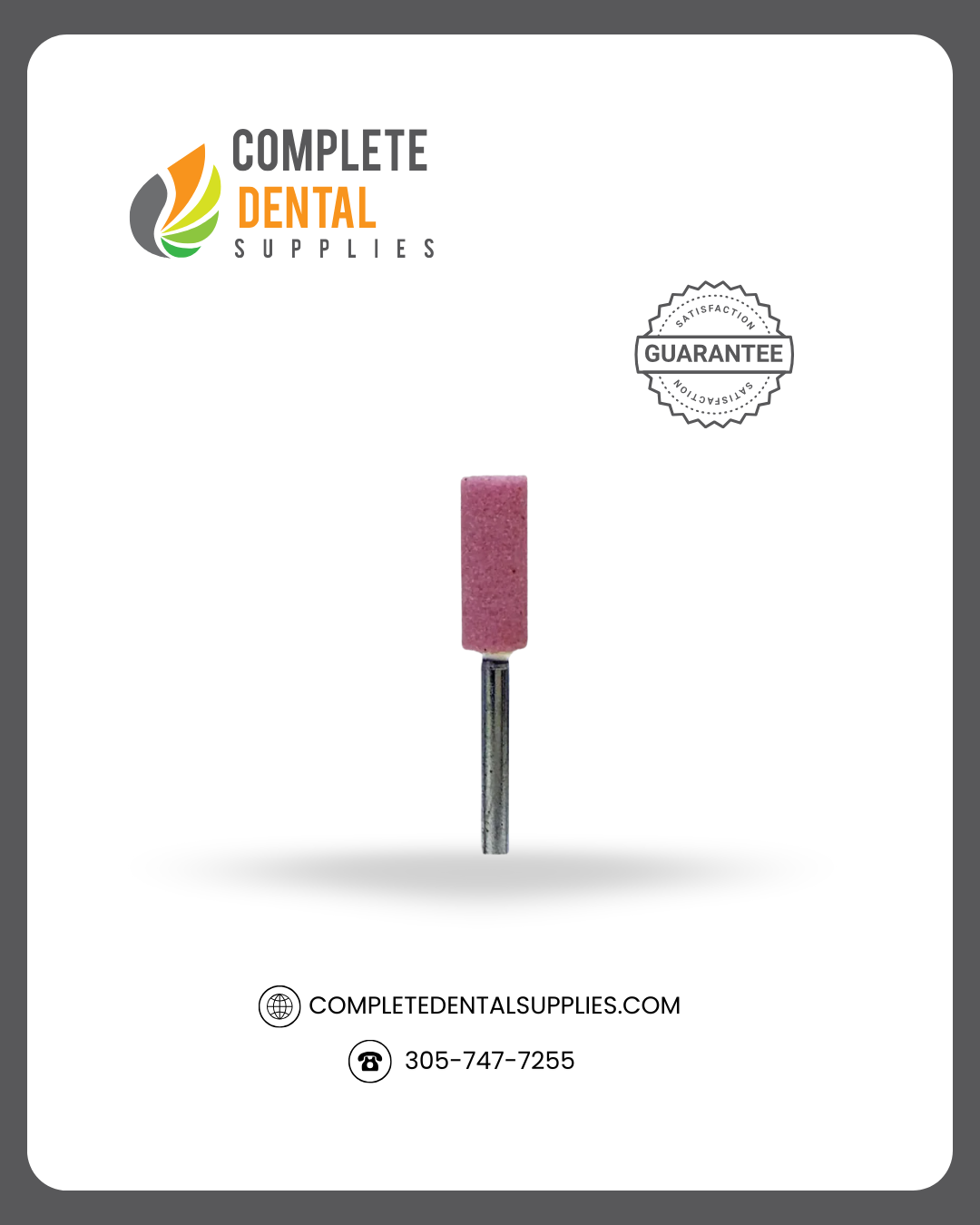 Pink Mounted Stone P039, 100 pcs/box.