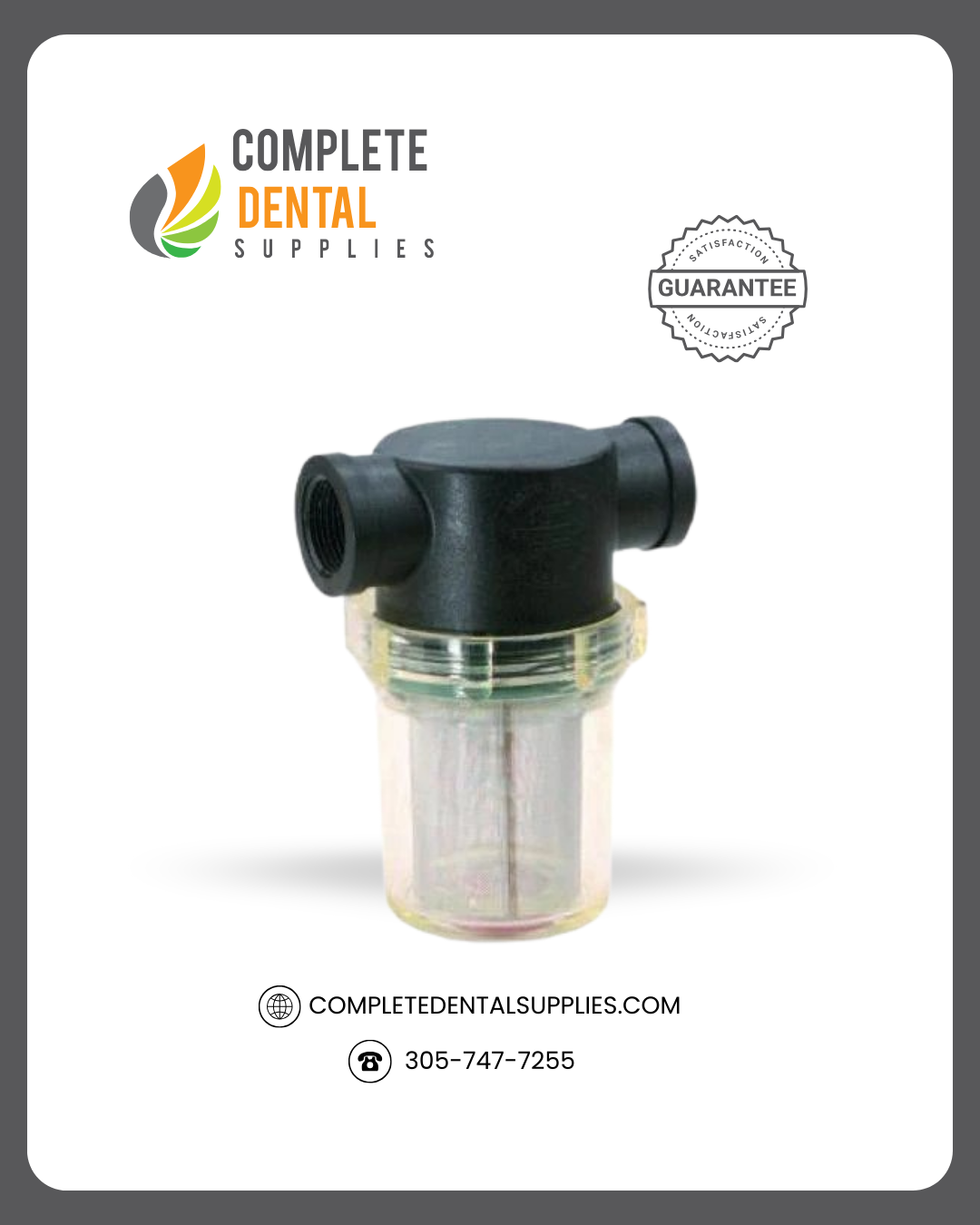 Inline Strainer, 3/4" NPT.