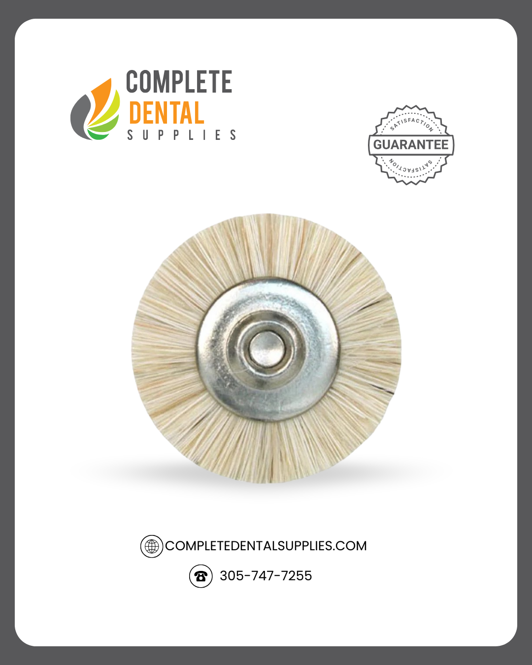 Bristle Brushes, Standard-Stiff # 9SS, 9/16 in, 12 pcs/pack.