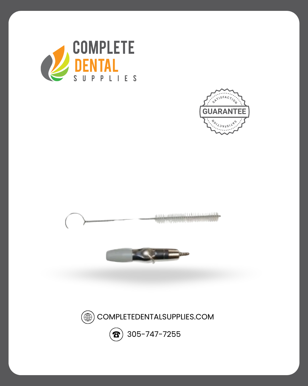 Standard Autoclavable Saliva Ejectors with Quick Disconnect and Threaded Tip.