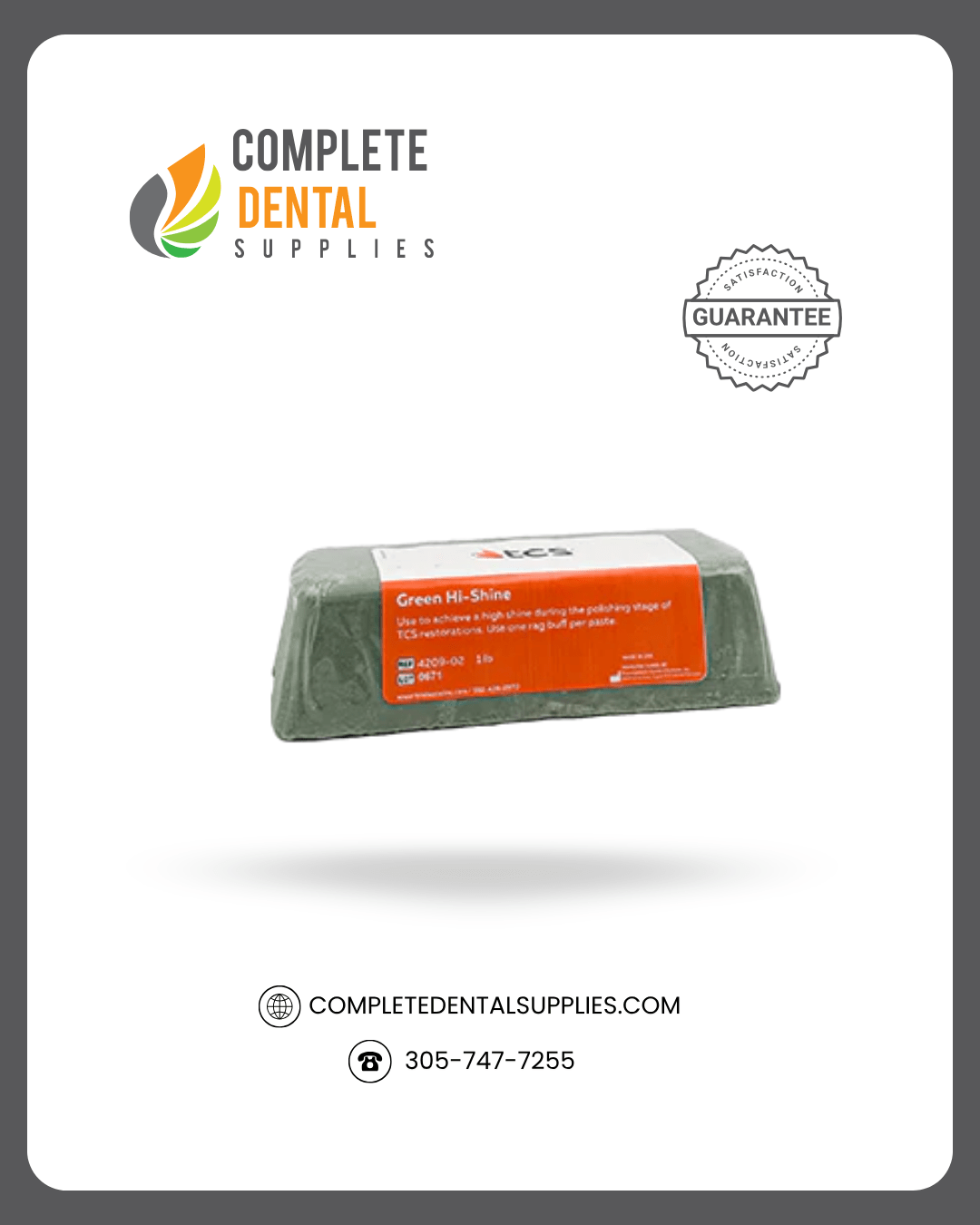 TCS-Green High Shine, 1 lb.