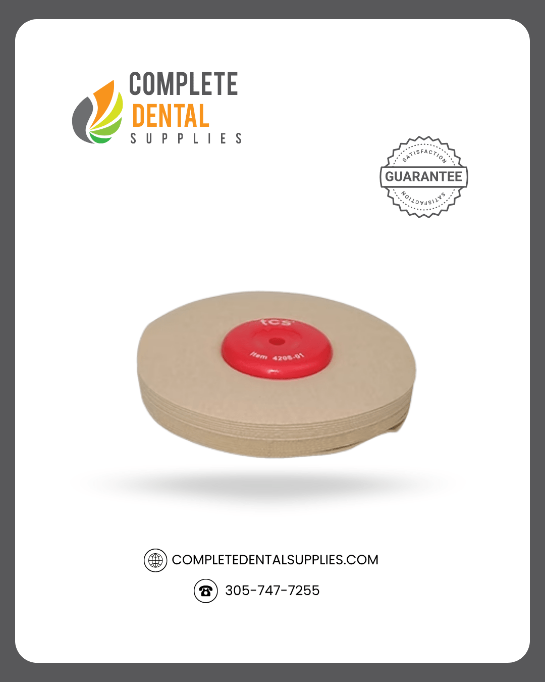 TCS Turbo Buff, 4" X 14 Ply, each.
