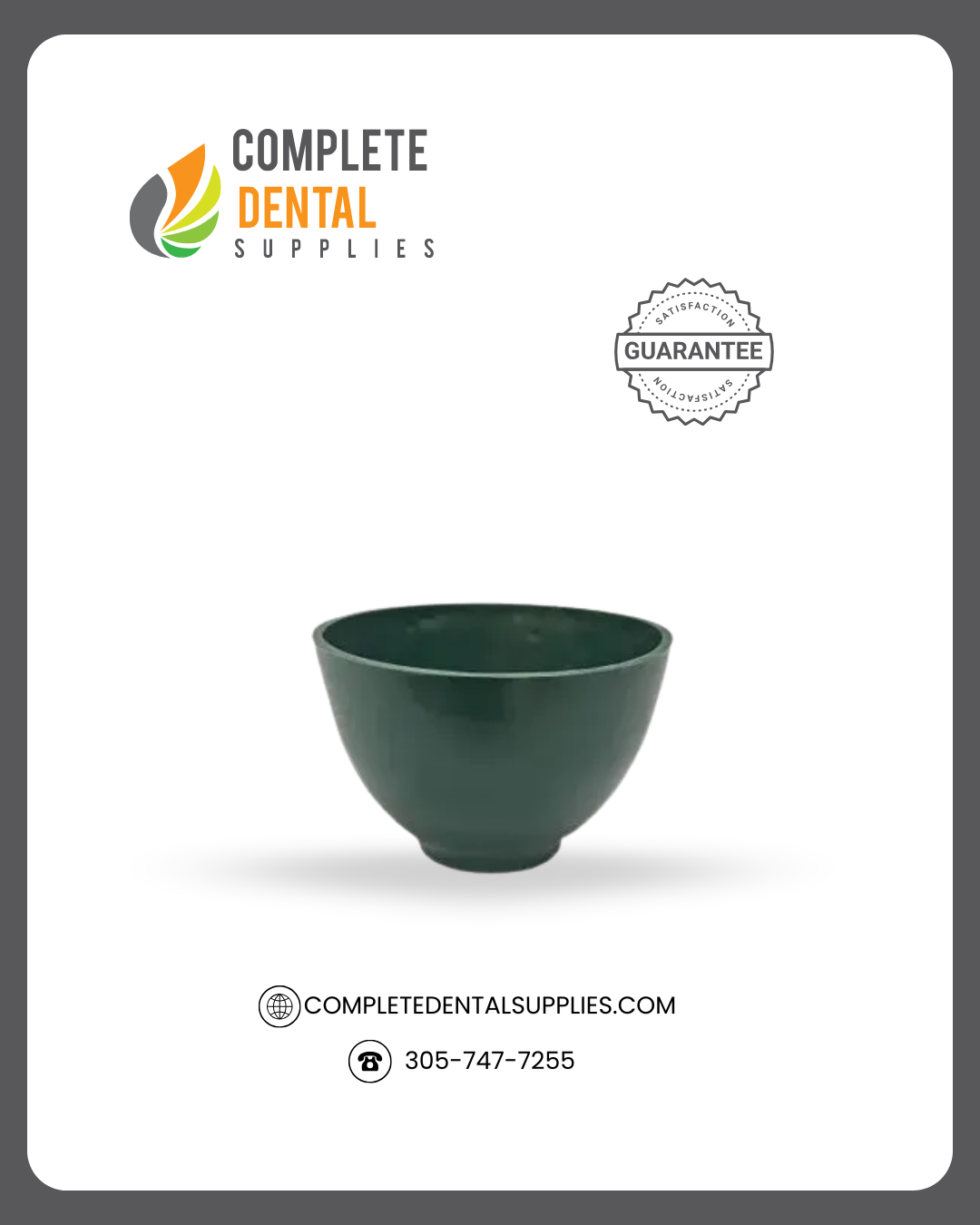 Flexible Mixing Bowl, Medium- 4.5"w x 2.75"h, Each.