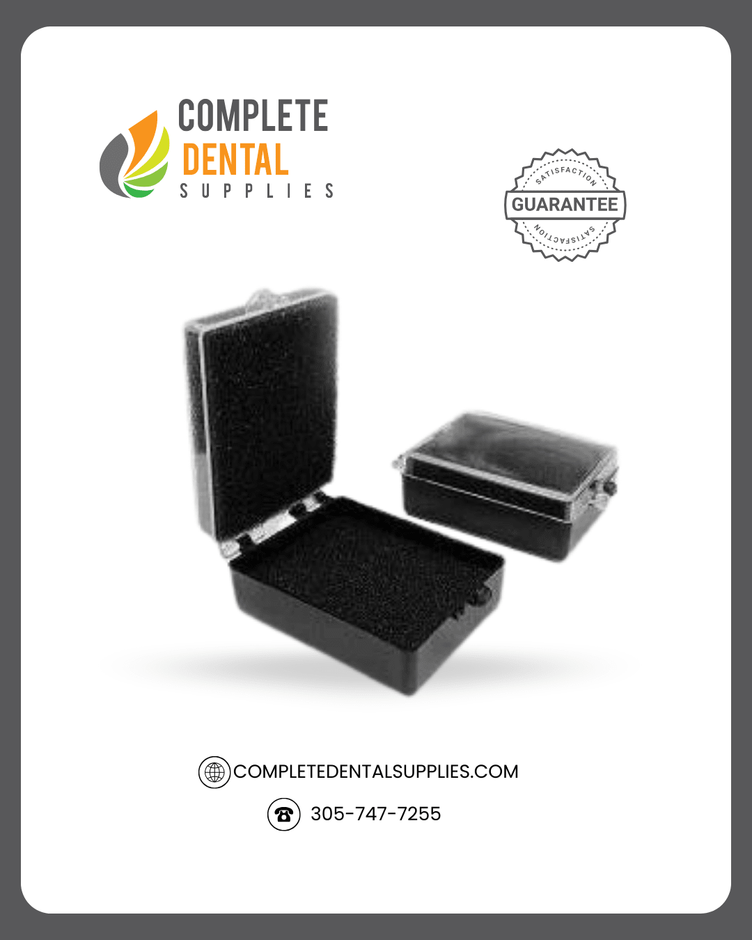 Crown Box with Foam Fillers 2 inches / Each