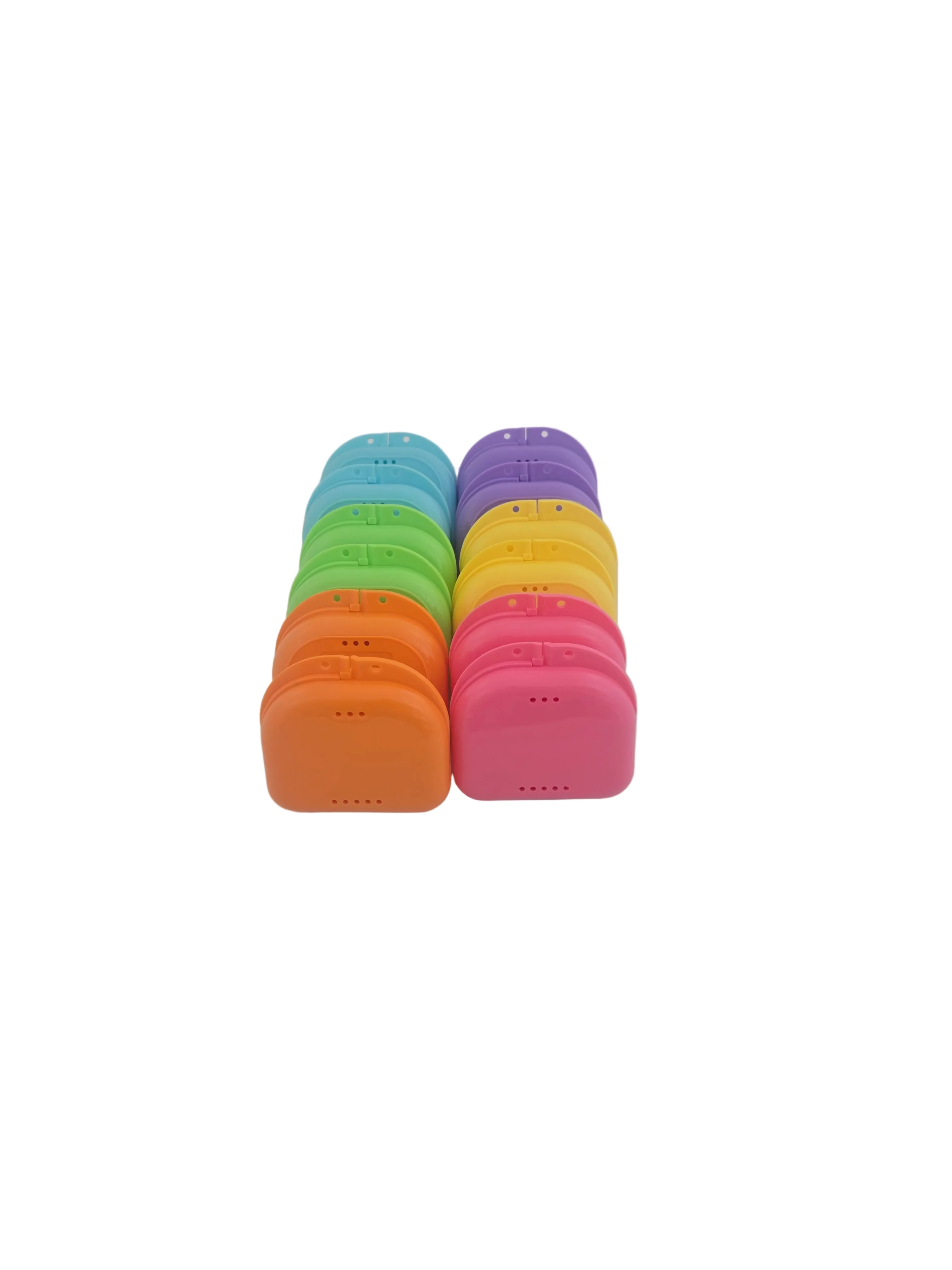 Retainer Boxes Assorted Color, 12pcs/pack.