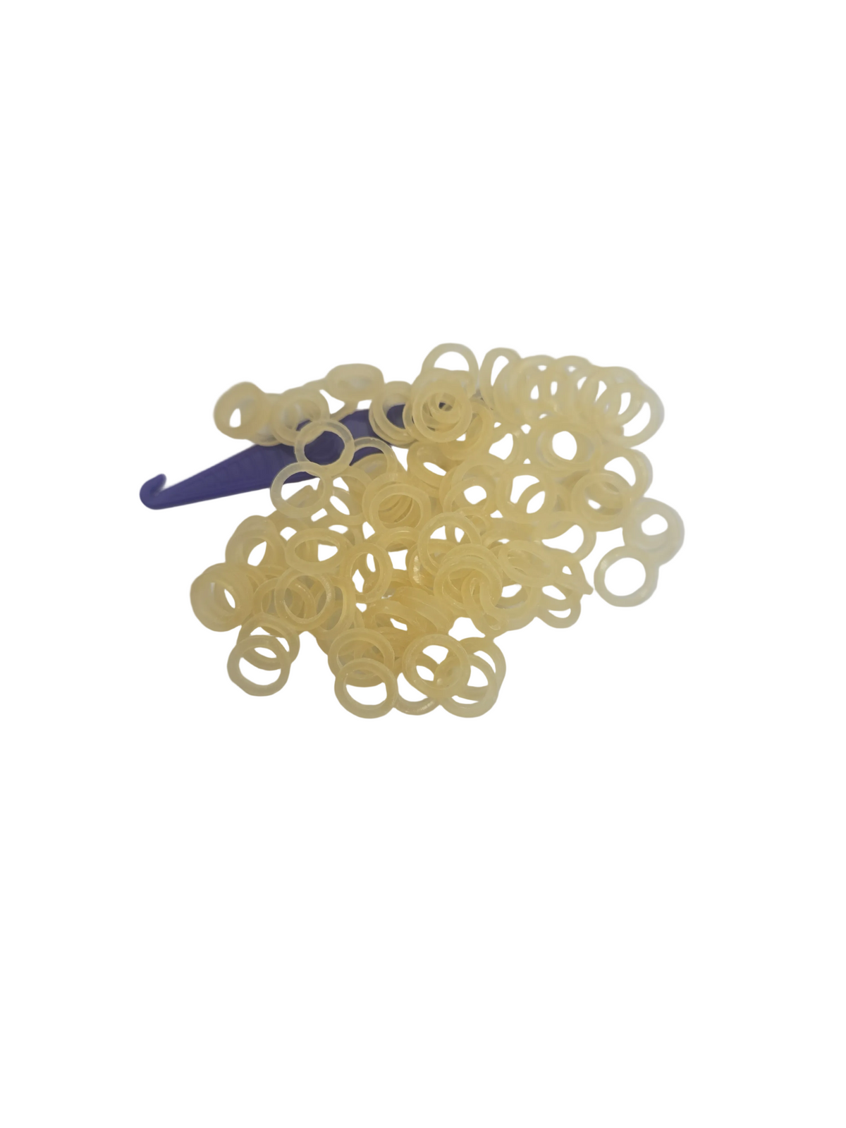 Orthodontic Elastics – Intra-Oral, Latex Medium, 4.5 oz, 1/4" (6 mm), Turtle, 100unit/bag
