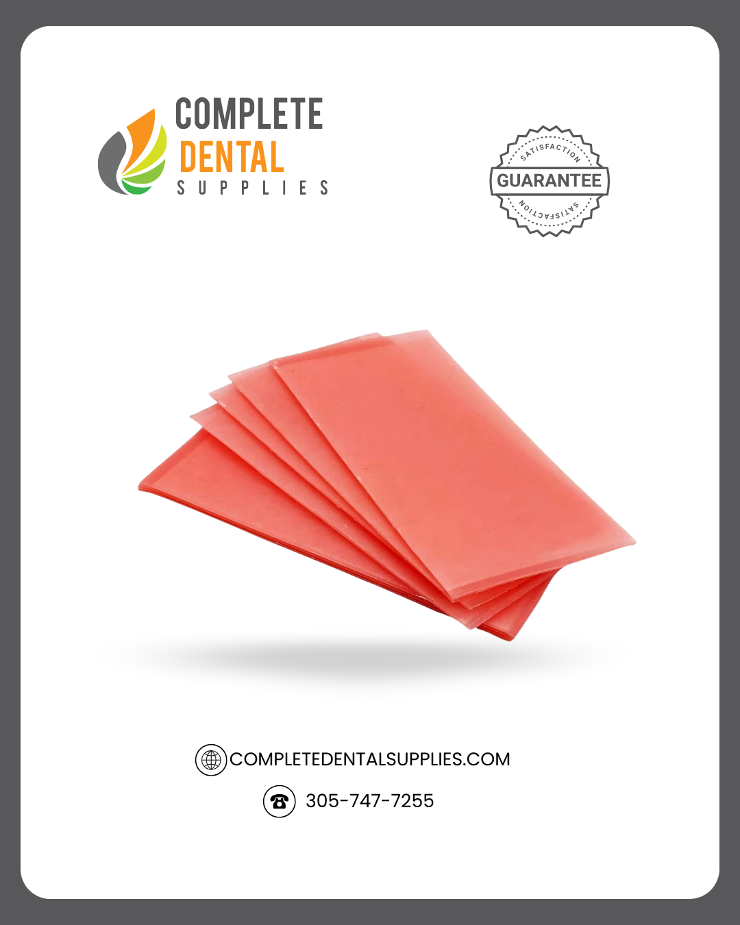 Rogxon Wax Base Plate, Set Up & All Purpose Wax Extra Hard / Extra Dura.