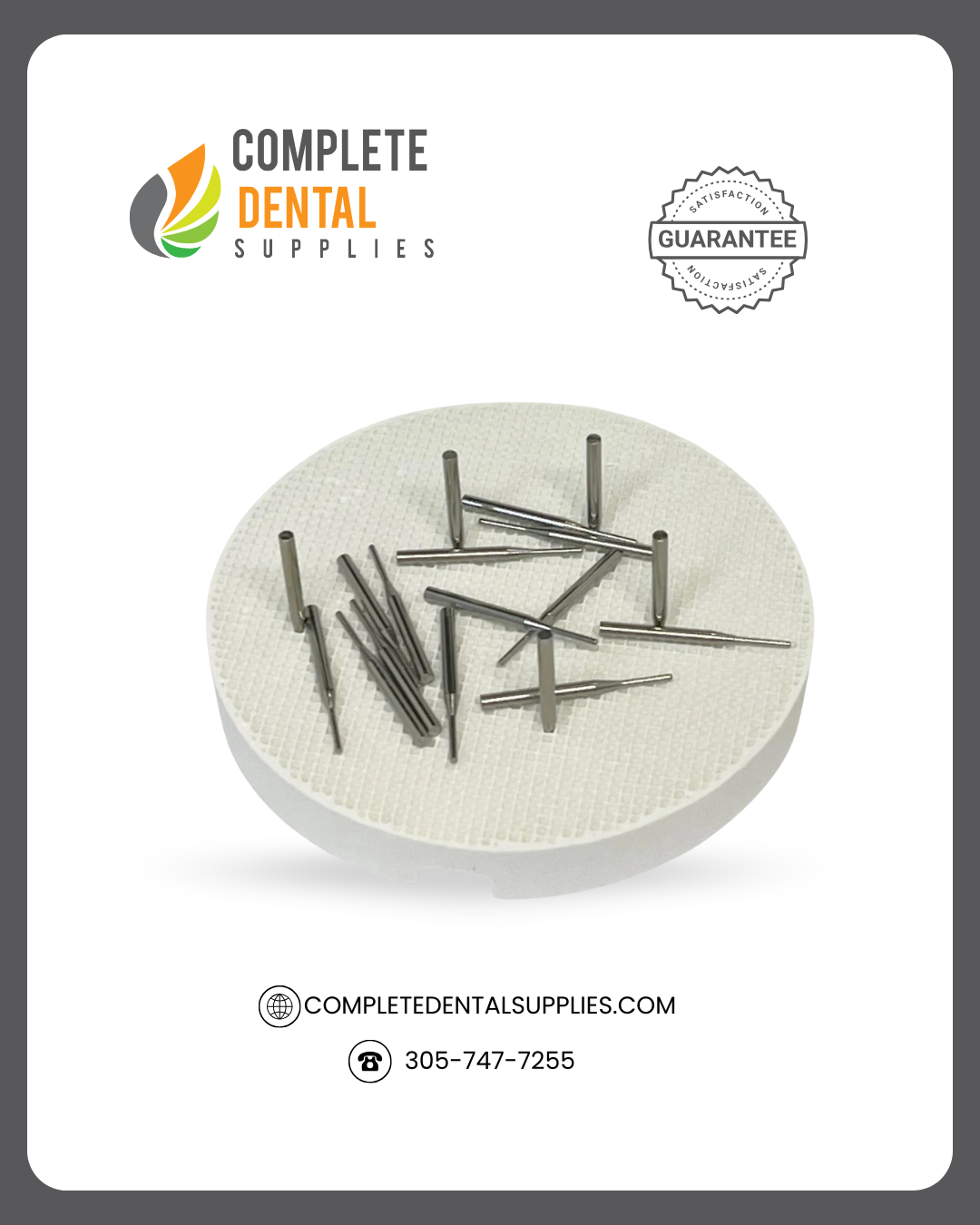 Round Ceramic Firing Tray set of 2 Trays and 40 Metals Pins.