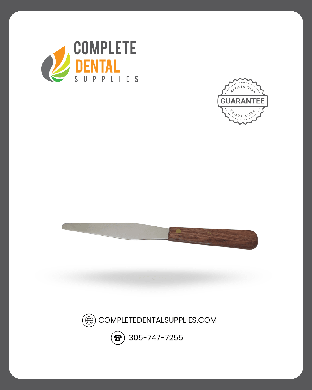 15R Spatula, 6" Rigid Blade