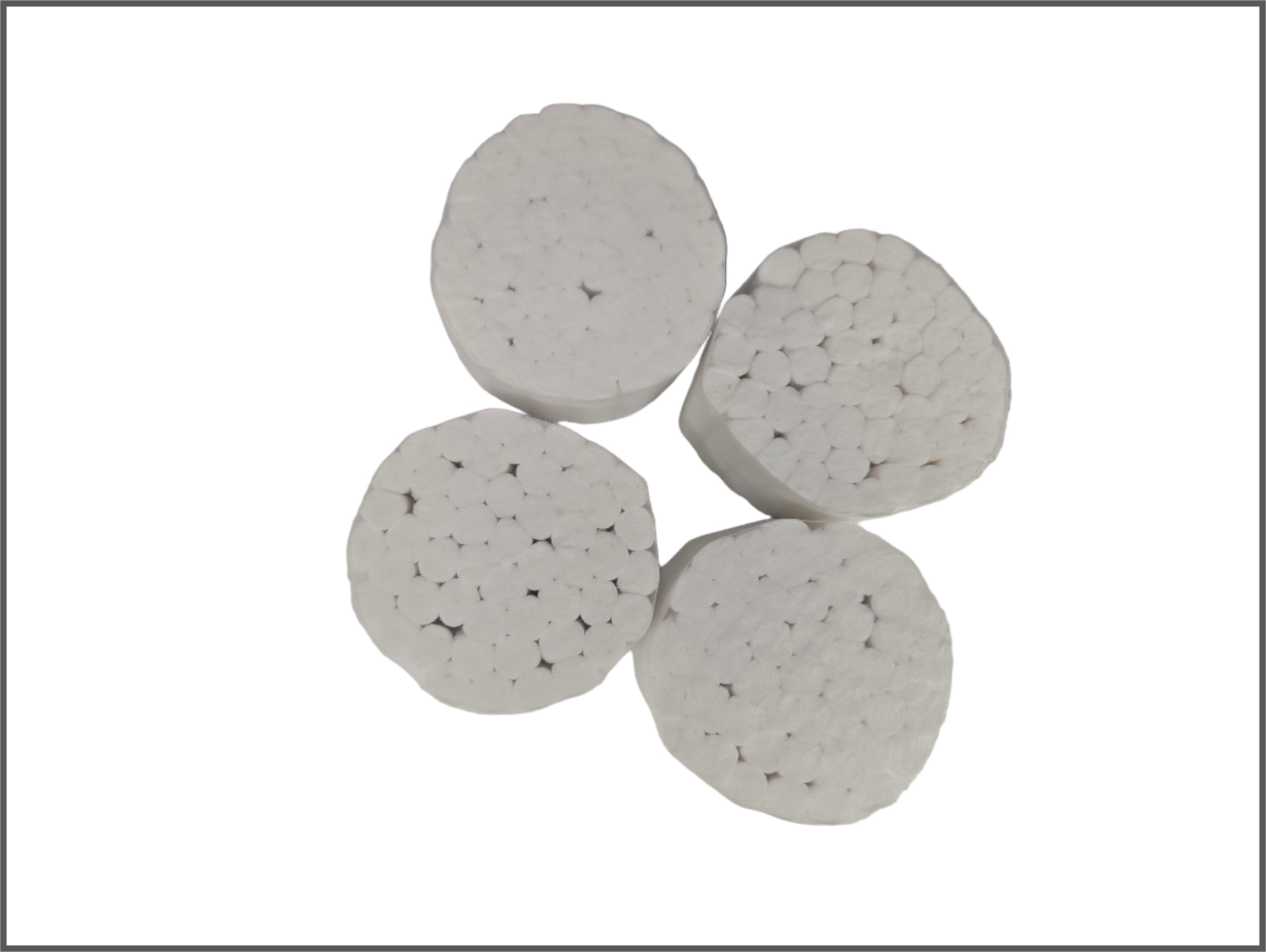 Ehros Cotton Rolls # 2 Medium, Non-Sterile x 2000, 40pack/ box.