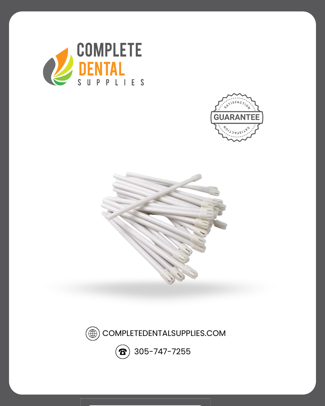 Saliva Ejectors, Premium, 148MM, 100 pcs/Bag.