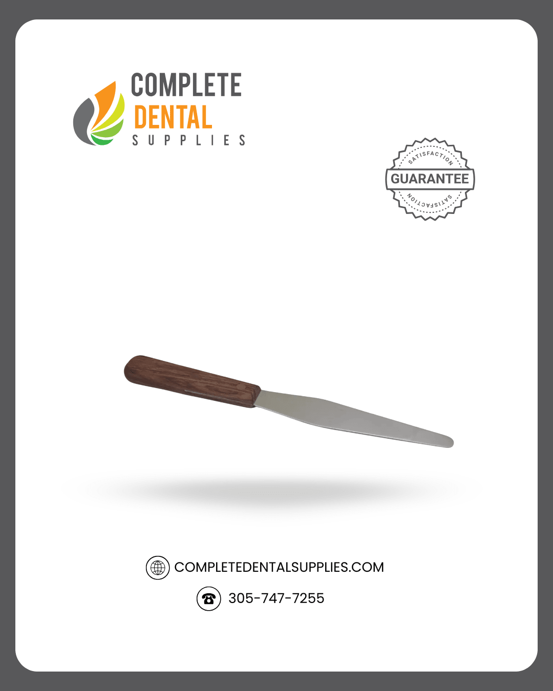 15R Spatula, 6" Rigid Blade