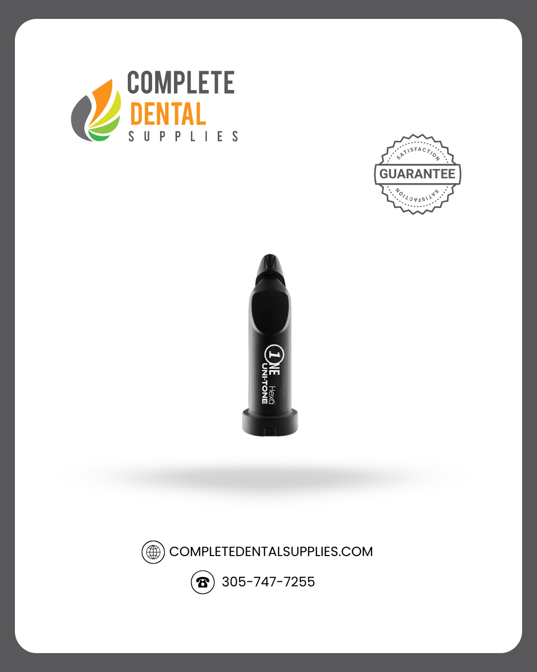 Uni-Tone One Shade Universal Composite 0.28gm X 20 Unidose Compules. Match range of tooth shades, from bleach to D4
