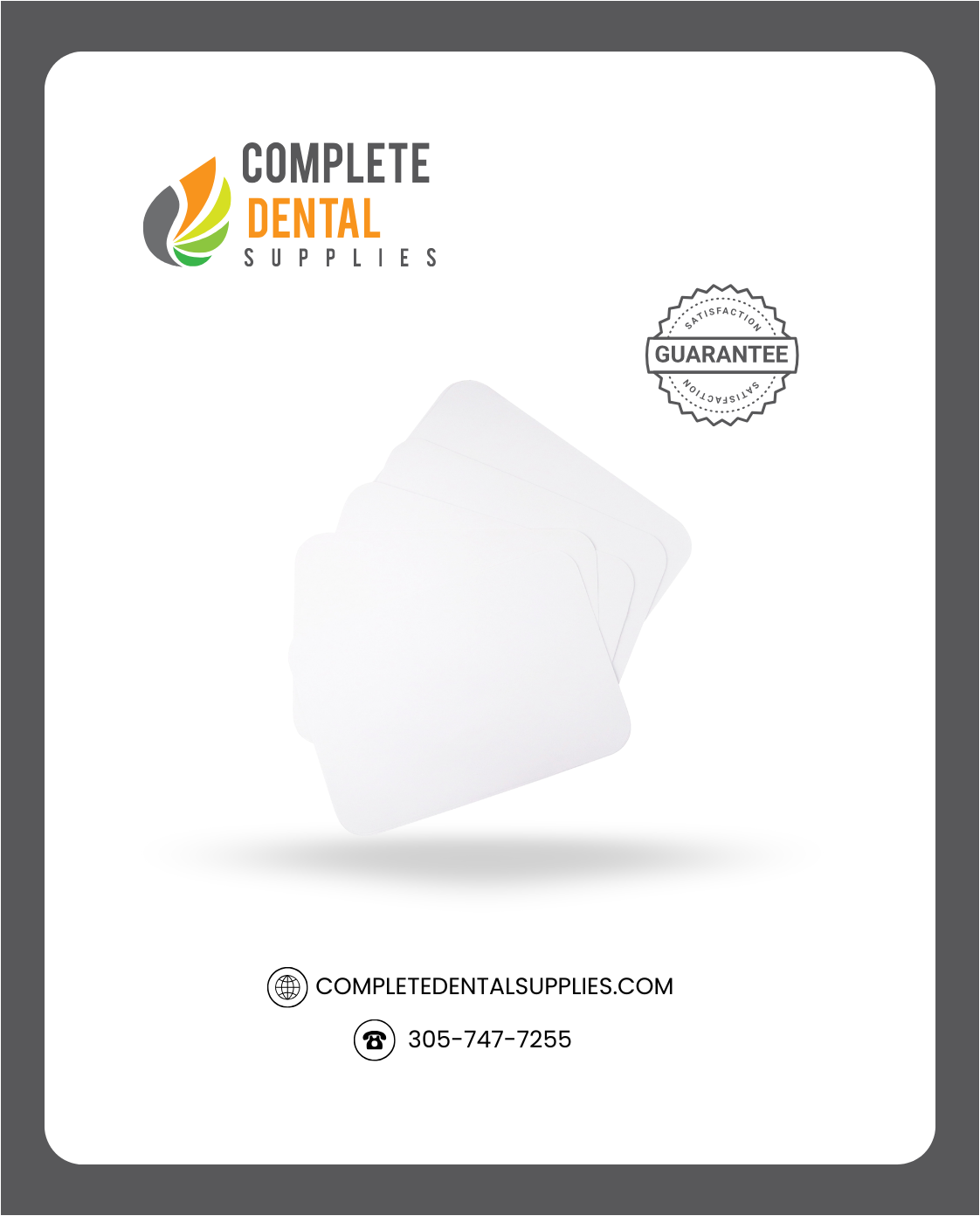 Tray Covers, White 8-1/2“x12-1/4", 1000 pcs / case.