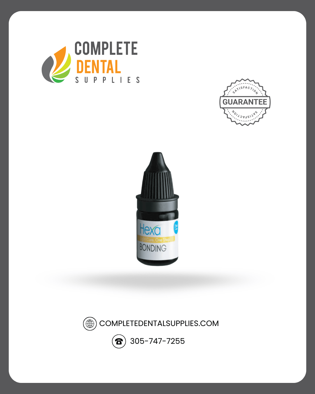 Bonding 1-Step Light cure, 1 x 5mL dropper bottle.