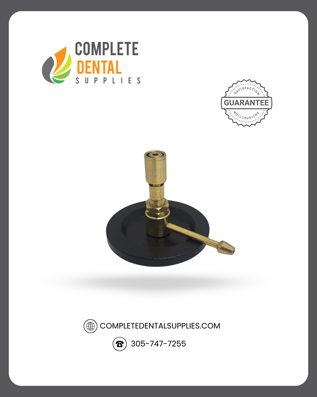 6NB Bunsen Burner. Designed for use with Natural Gas Only