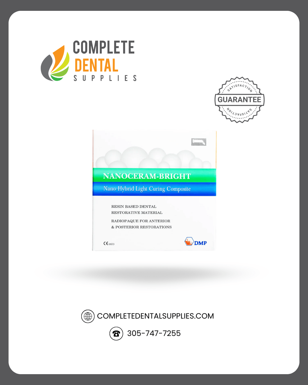 NANOCERAM-BRIGHT Composite A3.5, 0.25g capsules x 20/pk