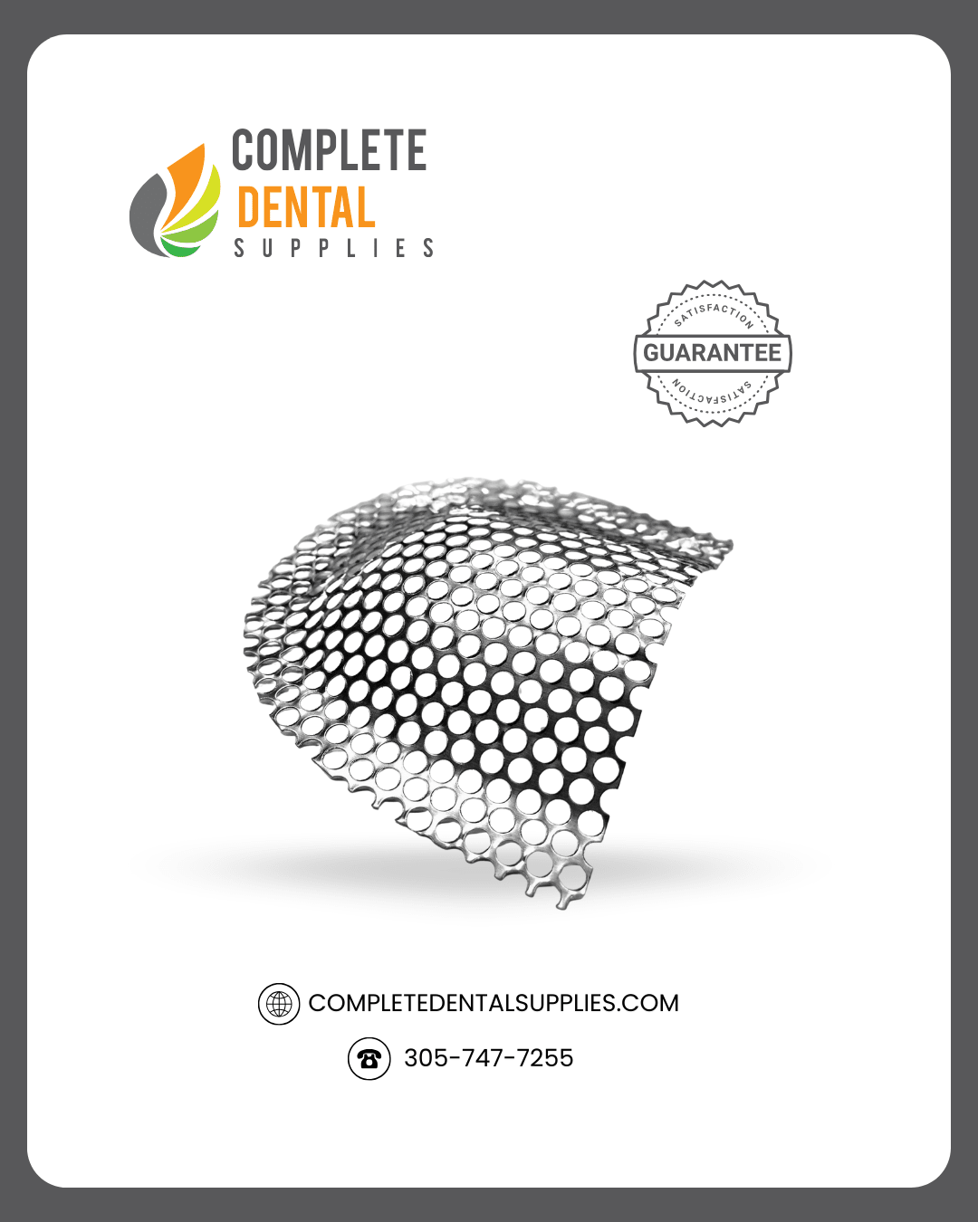Stainless steel grid strengtheners-Reinforcement Mesh 0.30mm thin. 10pcs / box