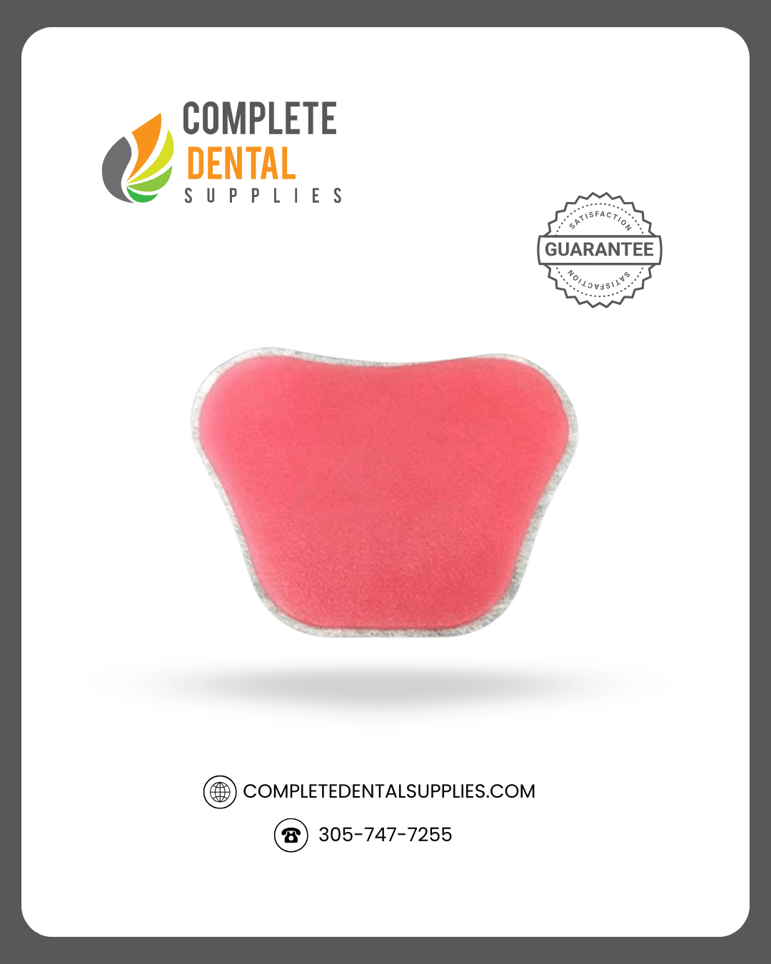 Light Cure Custom Tray Material, LC-PINK, 2.0 mm Thick, 50pcs/Box.