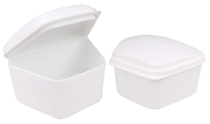 Denture Boxes, Large, only white, 12pcs/Box.