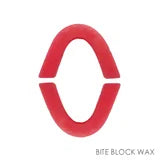 Bite Block Wax - 3/8"( 9mm) Thick - Pink, 100 pcs/box.