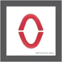 Bite Block Wax - 3/8"( 9mm) Thick - Pink, 100 pcs/box.