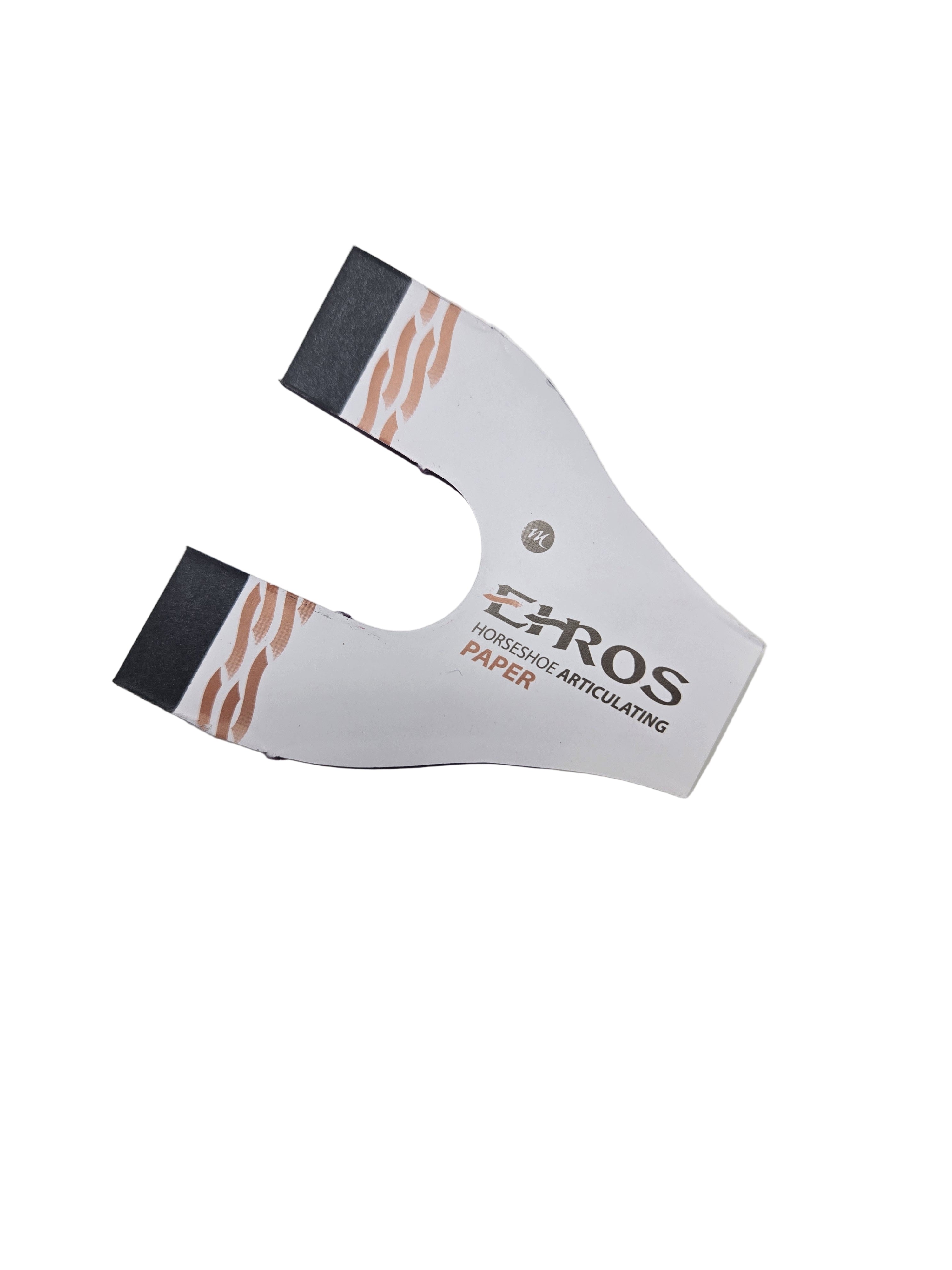 Ehros Articulating Paper - Thin - Red/Blue Horseshoe, 72/box.
