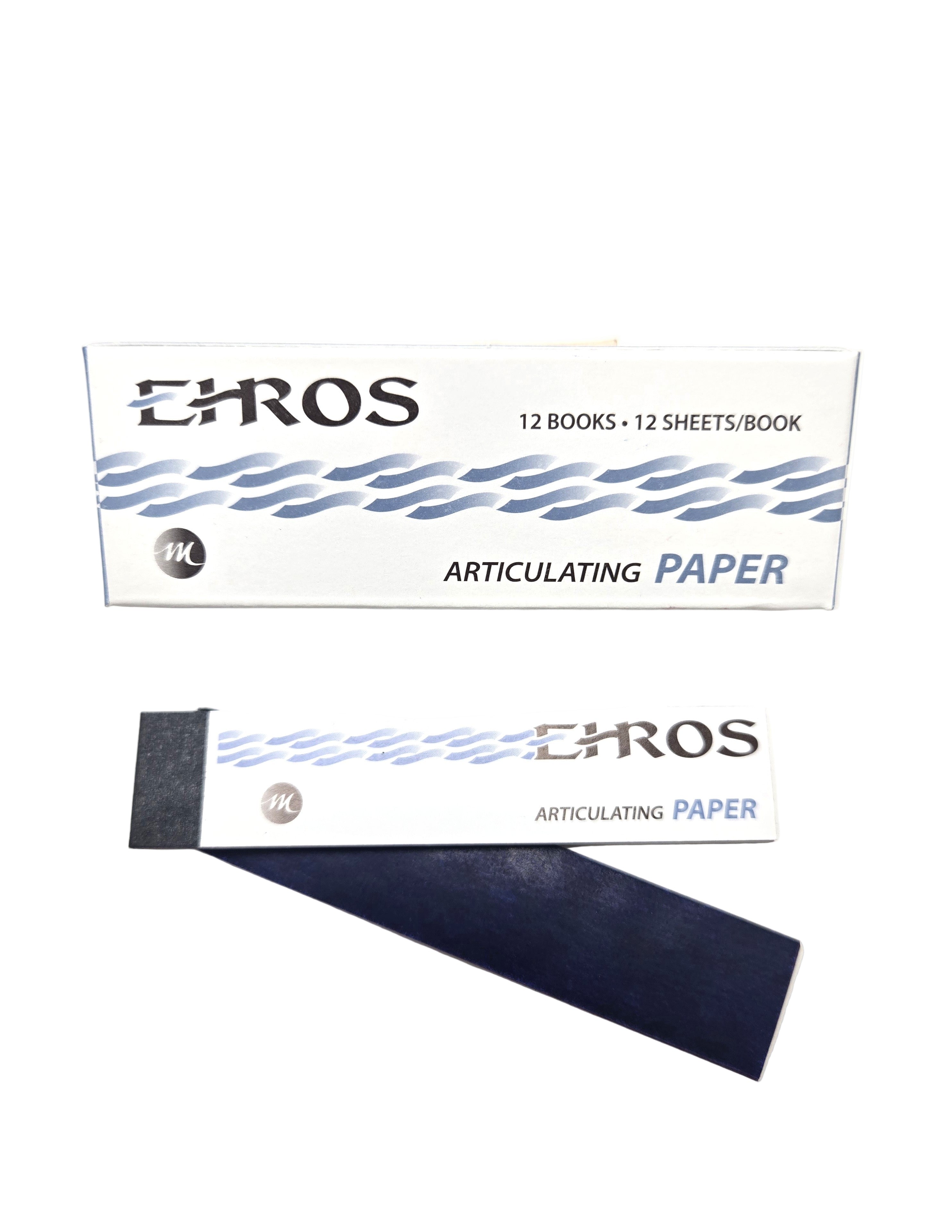 Ehros Articulating Paper - Thin - Red/Blue, 144/box.