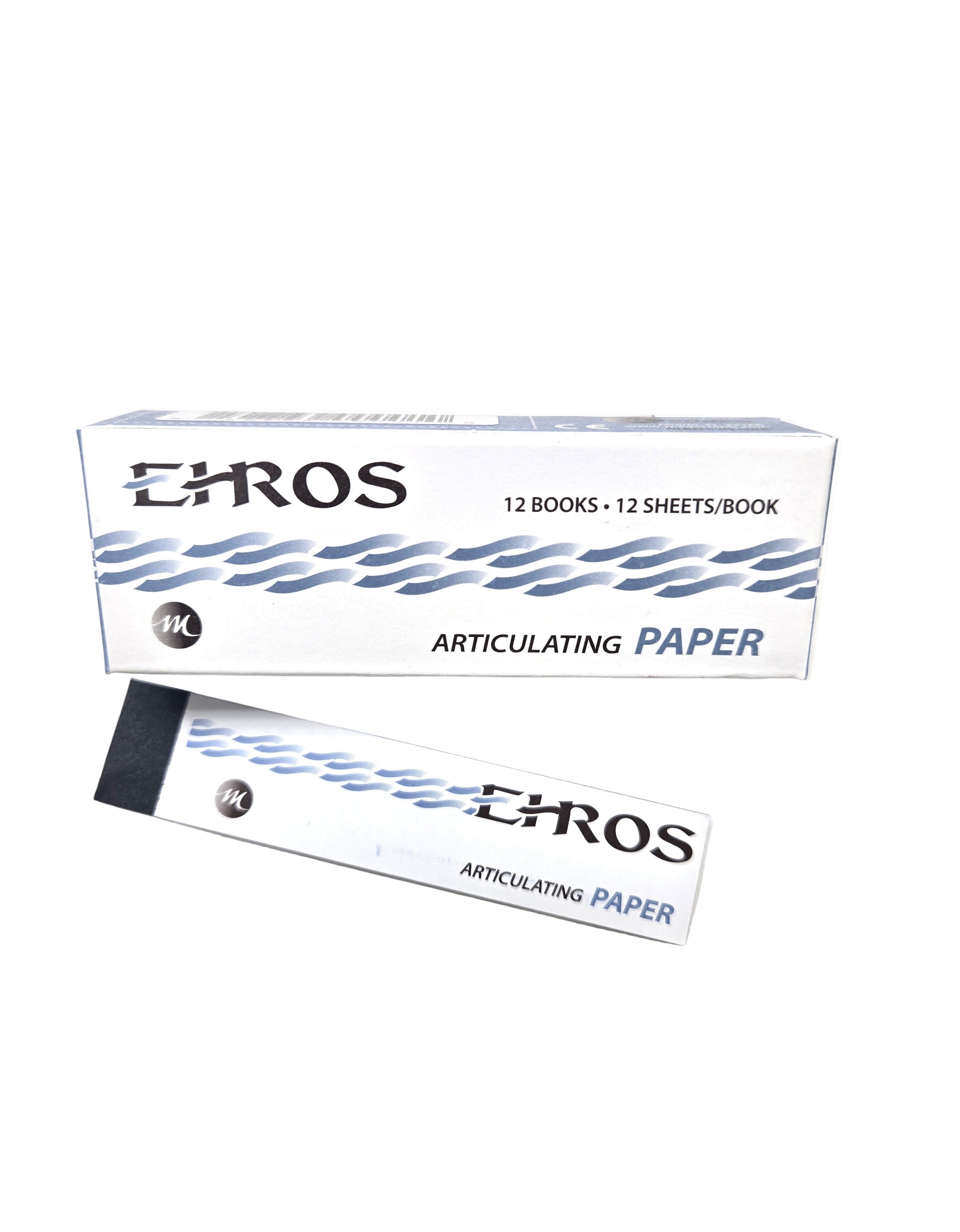Ehros Articulating Paper - Thin - Red/Blue, 144/box.
