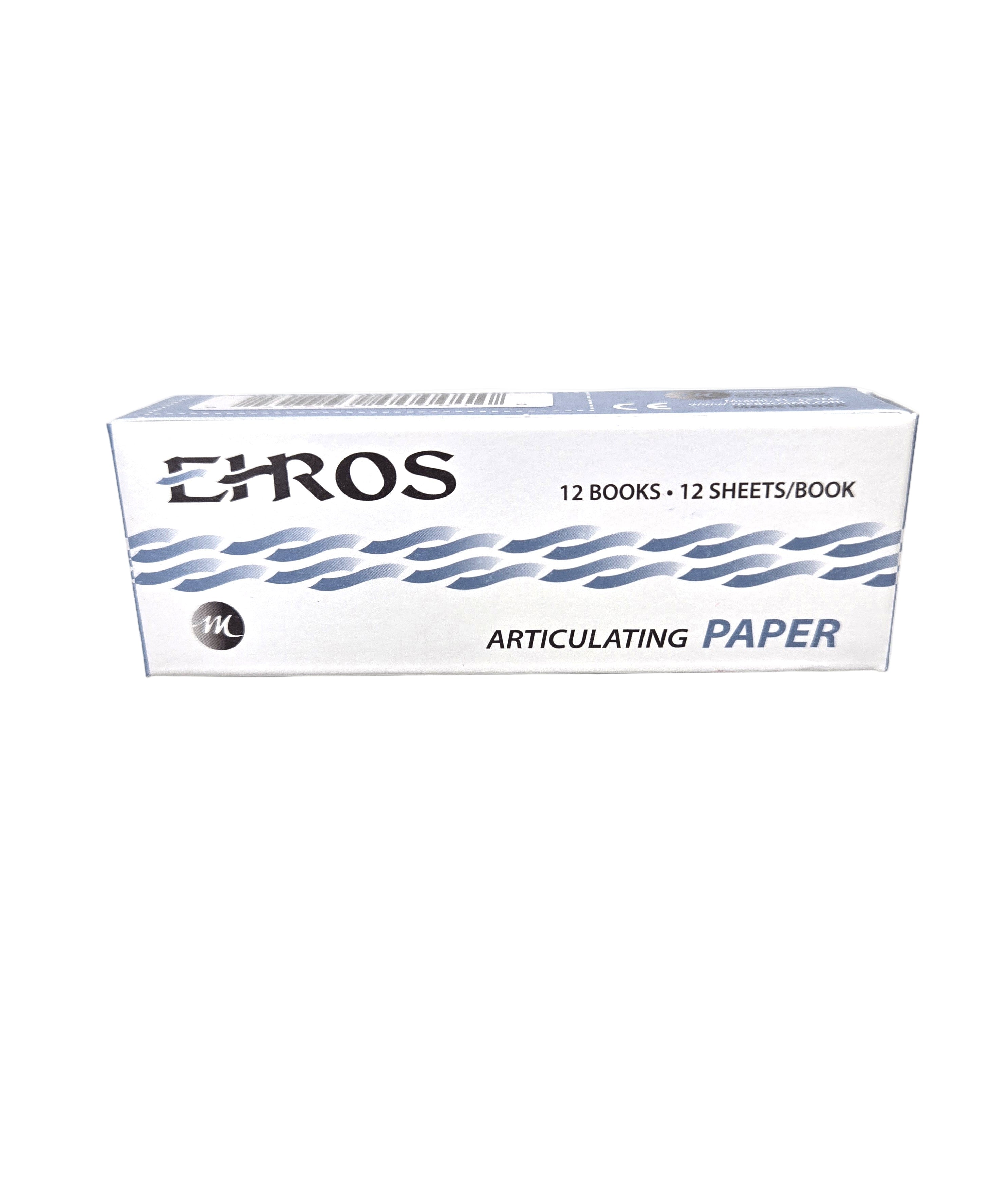 Ehros Articulating Paper - Thin - Red/Blue, 144/box.