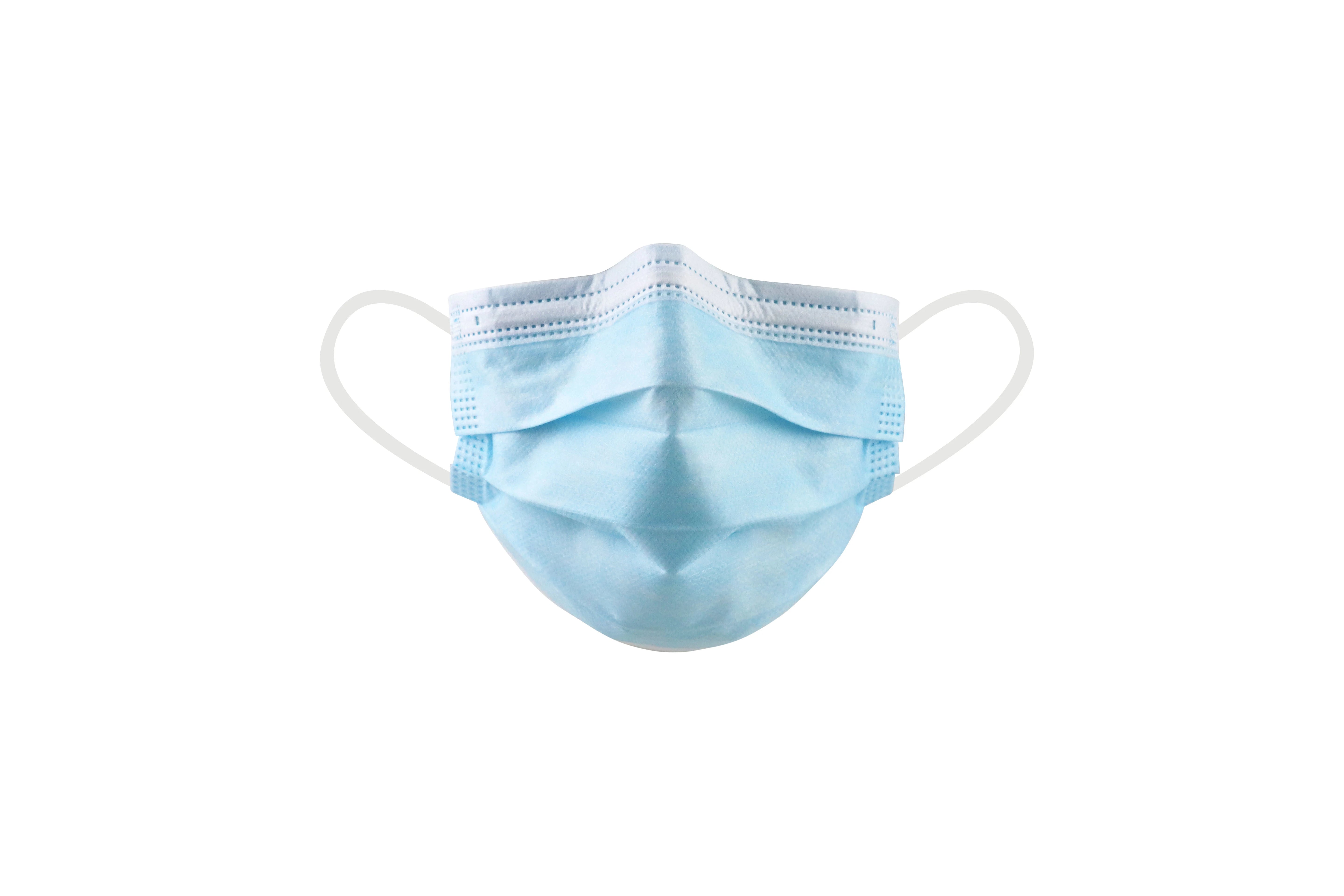 ASTM Level 2 Face Masks, Ear Loop, 3 Fold, 50pcs / Box.