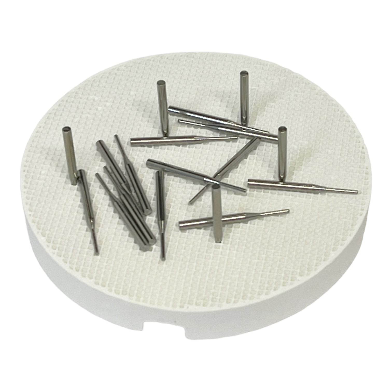 Round Ceramic Firing Tray set of 2 Trays and 40 Metals Pins.