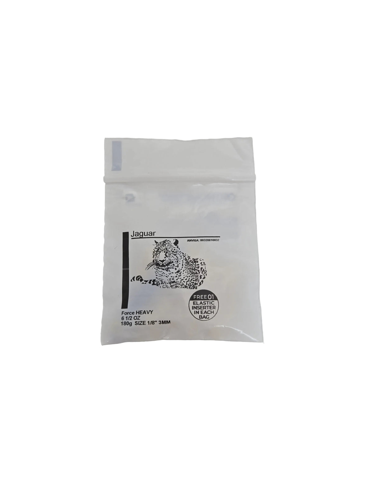 Orthodontic Elastics – Intra-Oral, Latex Heavy, 6.5 oz, 1/8" (3 mm), Jaguar, 100 Elastics / Bag