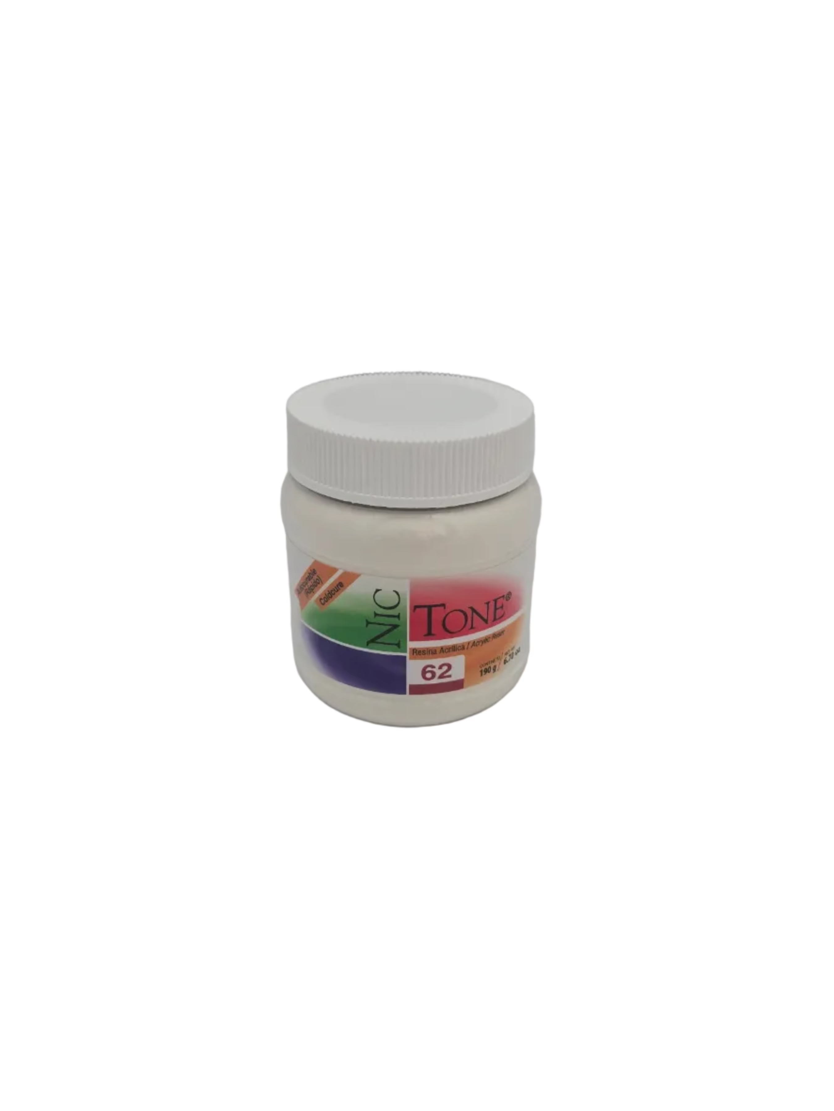Nic Tone # 62, Tooth shades, 7oz/ jar