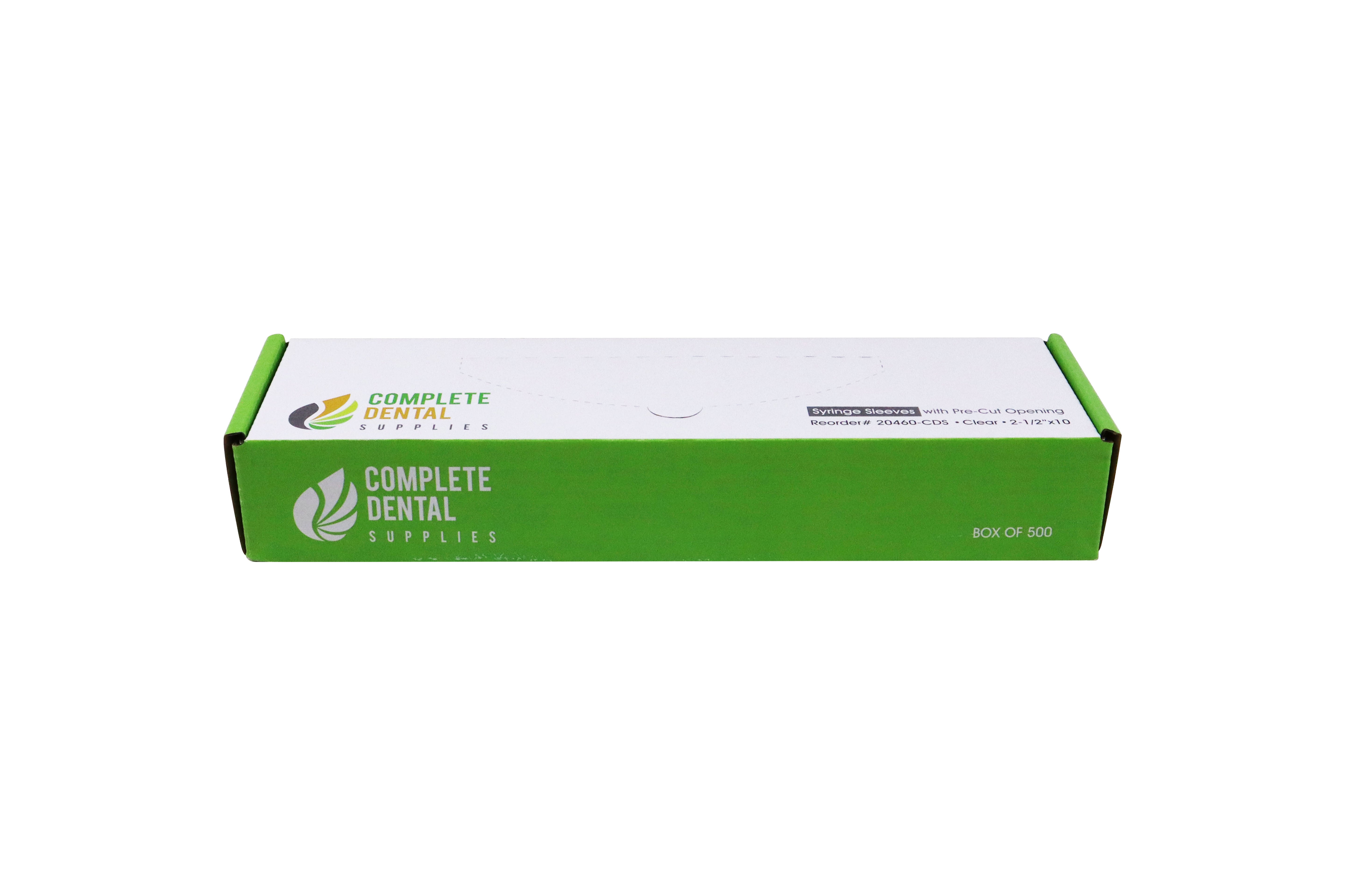 Syringe Sleeves with Pre-Cut Opening, 500 pcs / box.