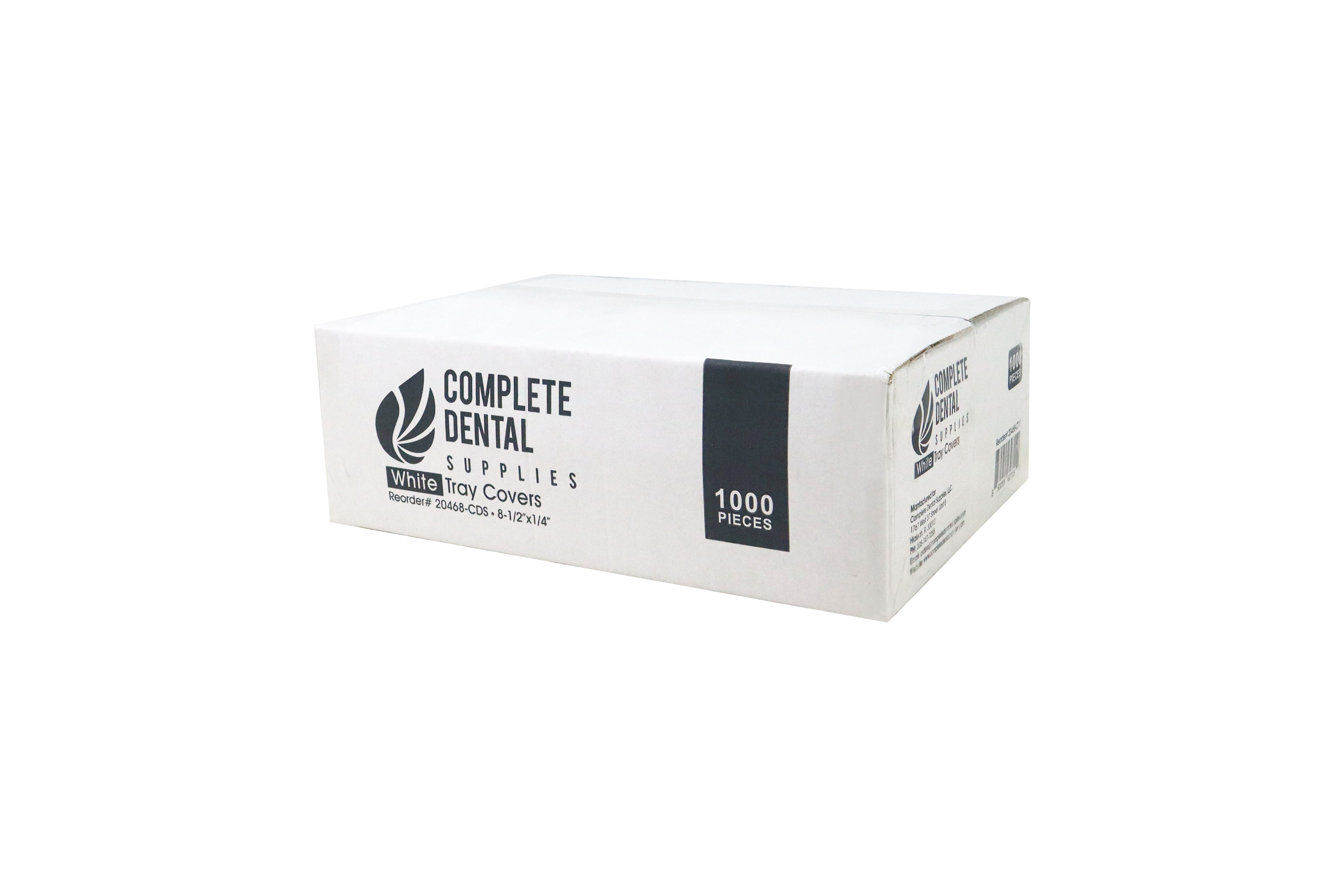 Tray Covers, White 8-1/2“x12-1/4", 1000 pcs / case.