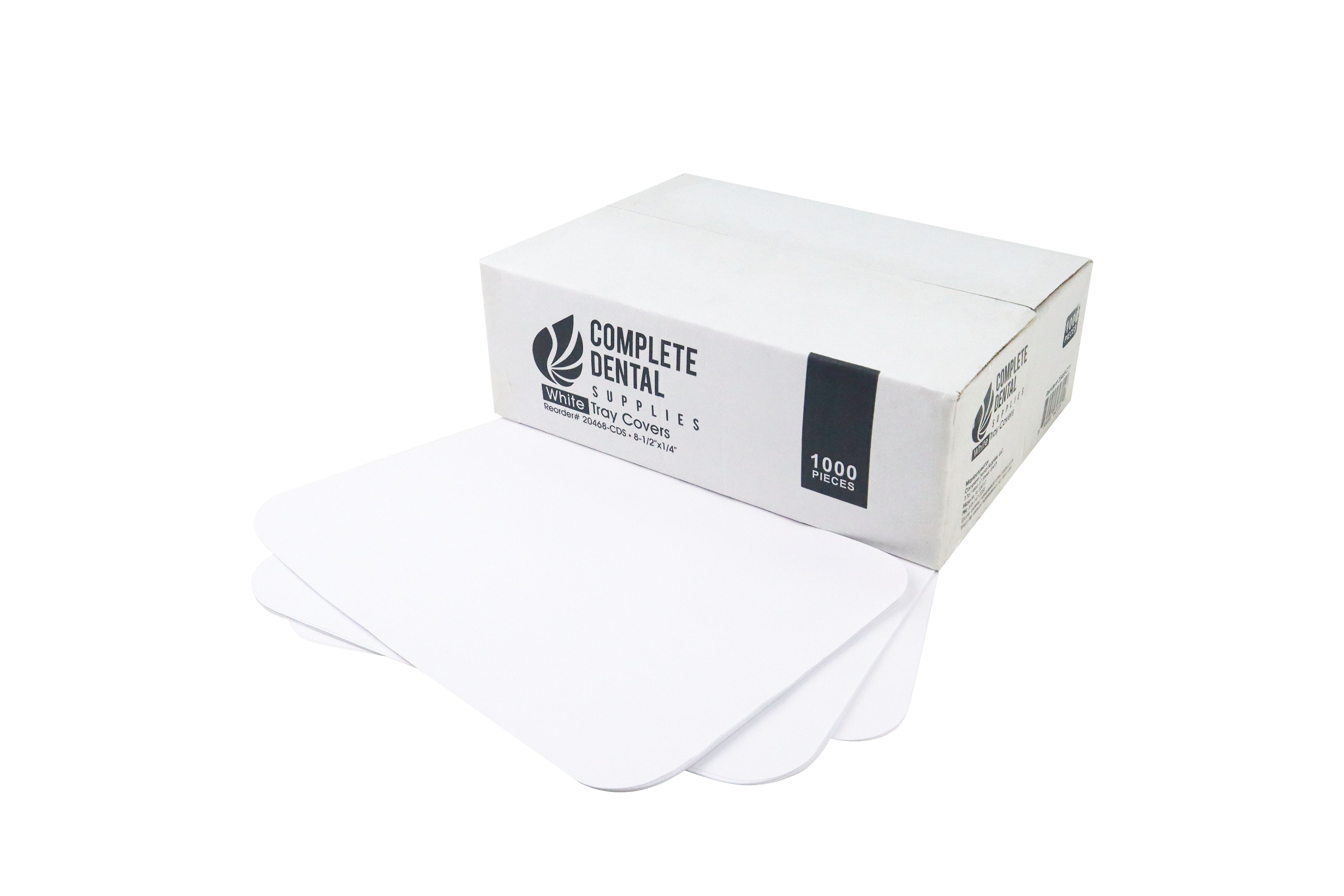 Tray Covers, White 8-1/2“x12-1/4", 1000 pcs / case.