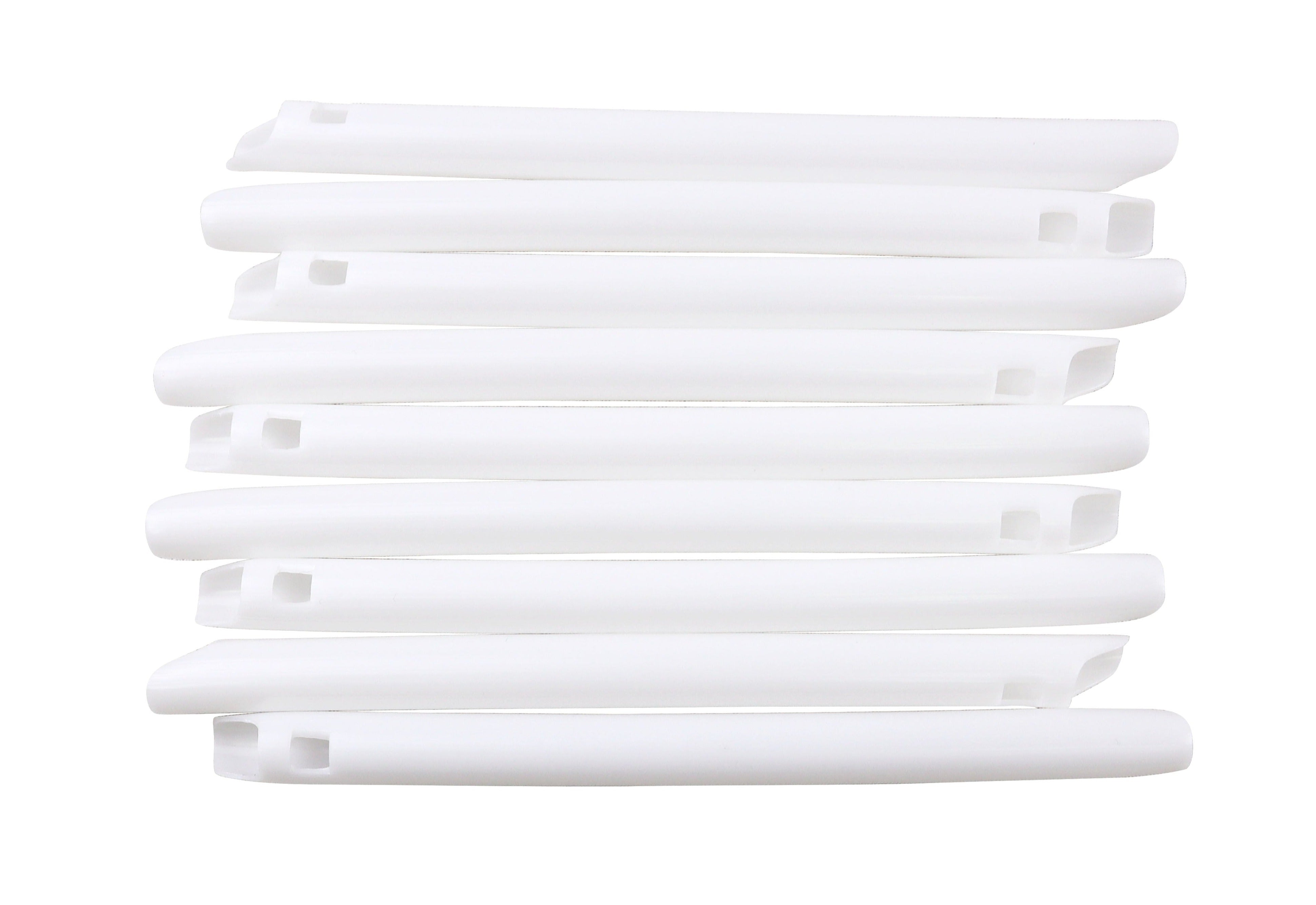 Vented Oral Evacuation Tips 6"-152mm, White, 100 pcs / Bag.