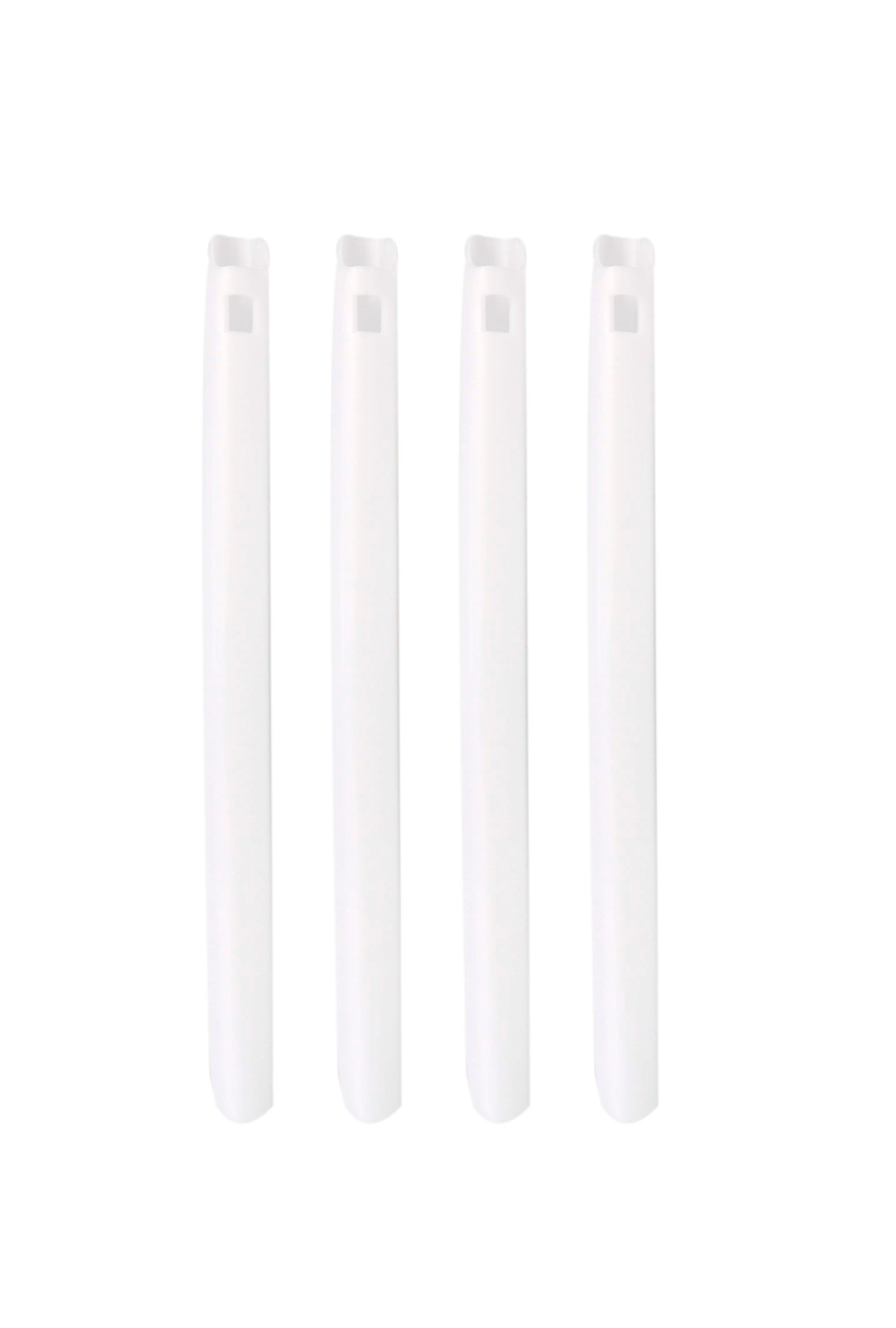 Vented Oral Evacuation Tips 6"-152mm, White, 100 pcs / Bag.
